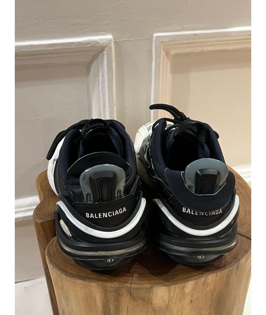 BALENCIAGA Мульти кожаные низкие кроссовки / кеды, фото 4