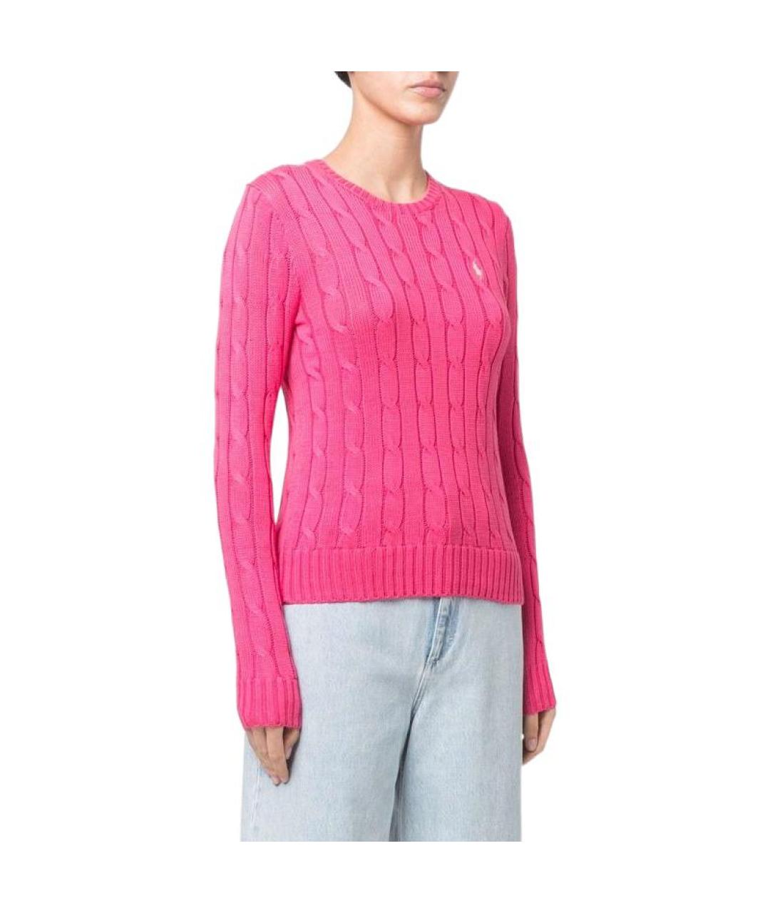 POLO RALPH LAUREN Розовый джемпер / свитер, фото 4