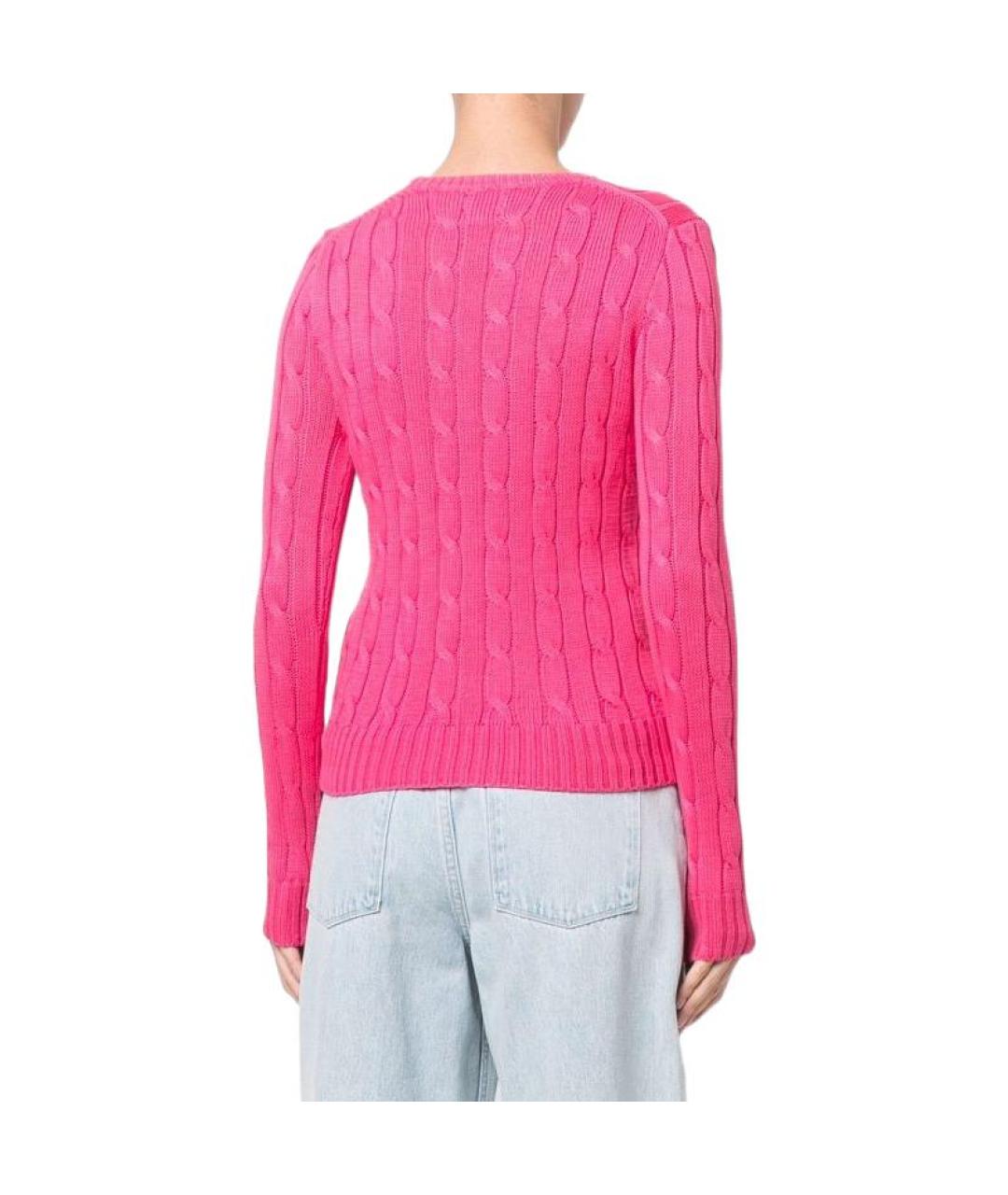POLO RALPH LAUREN Розовый джемпер / свитер, фото 3