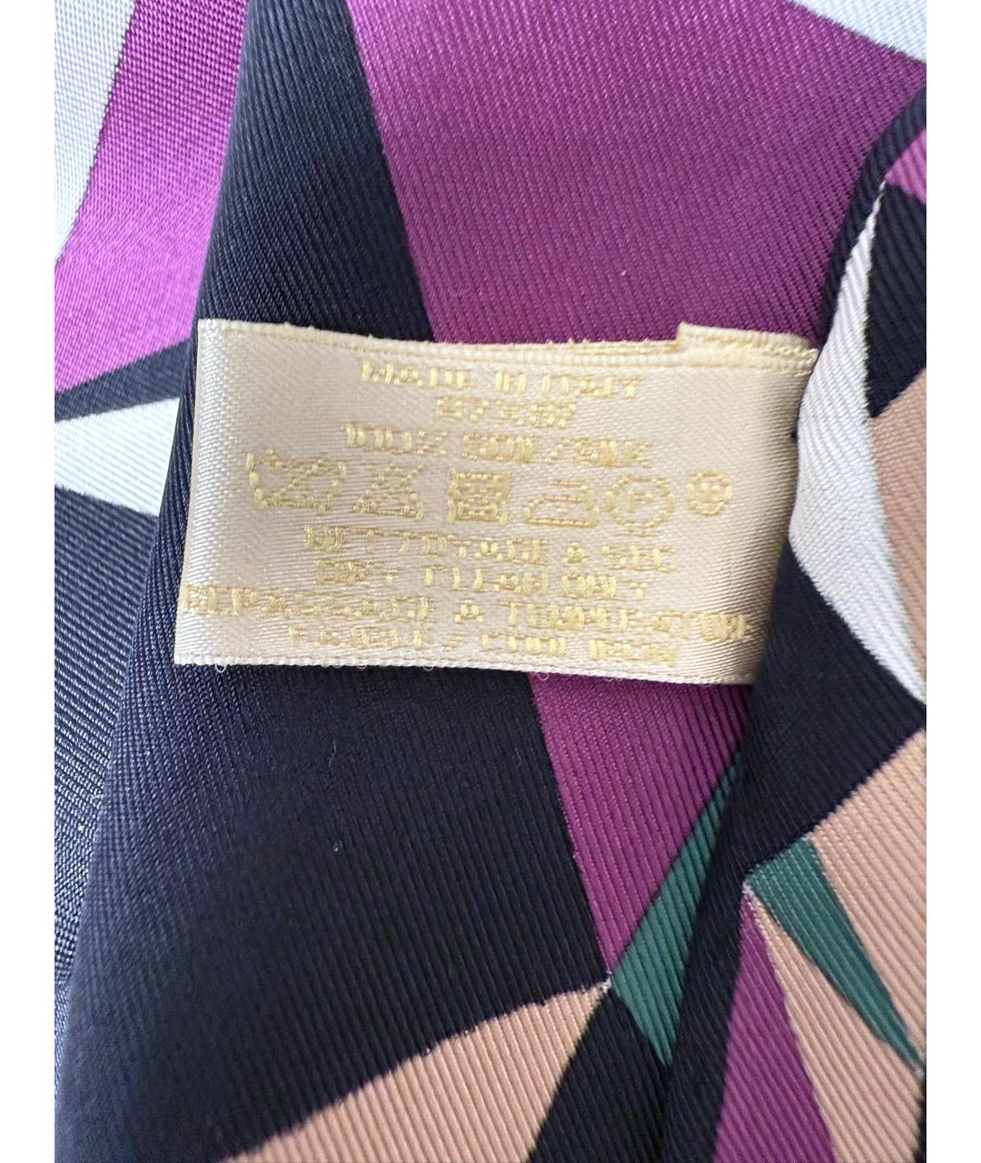 CARTIER Мульти шелковый платок, фото 5