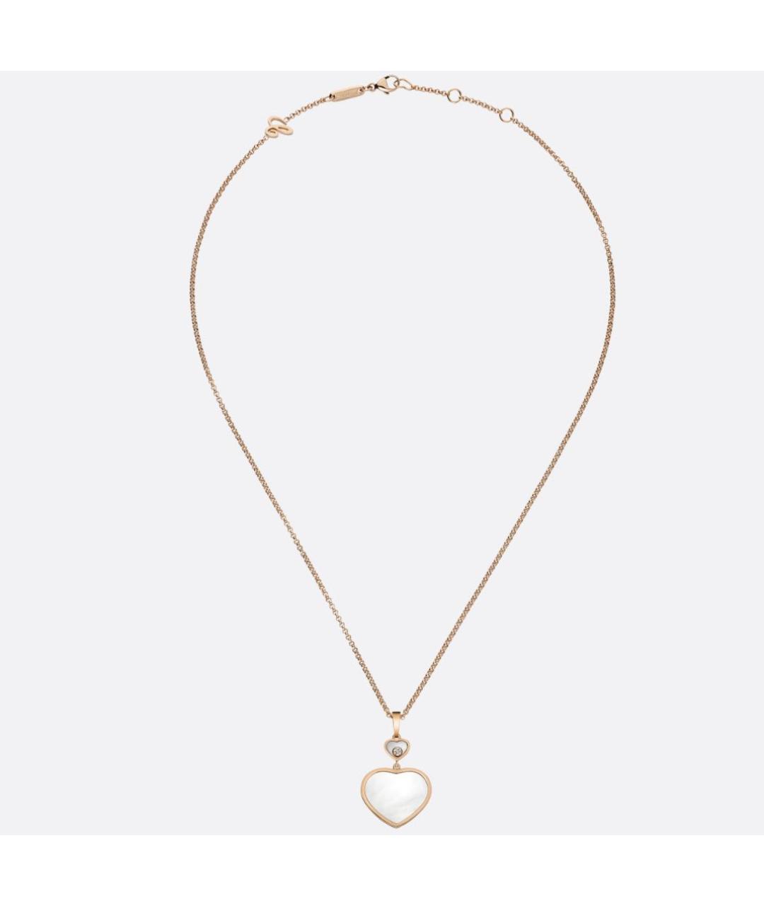 CHOPARD Золотое колье из розового золота, фото 2