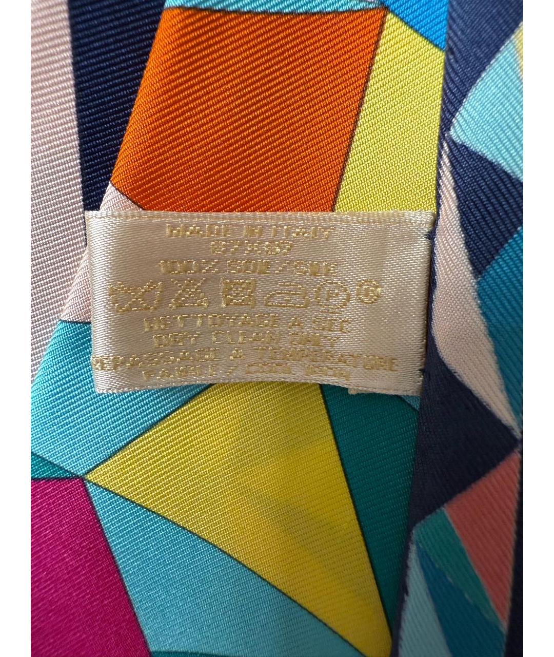 CARTIER Мульти шелковый платок, фото 5