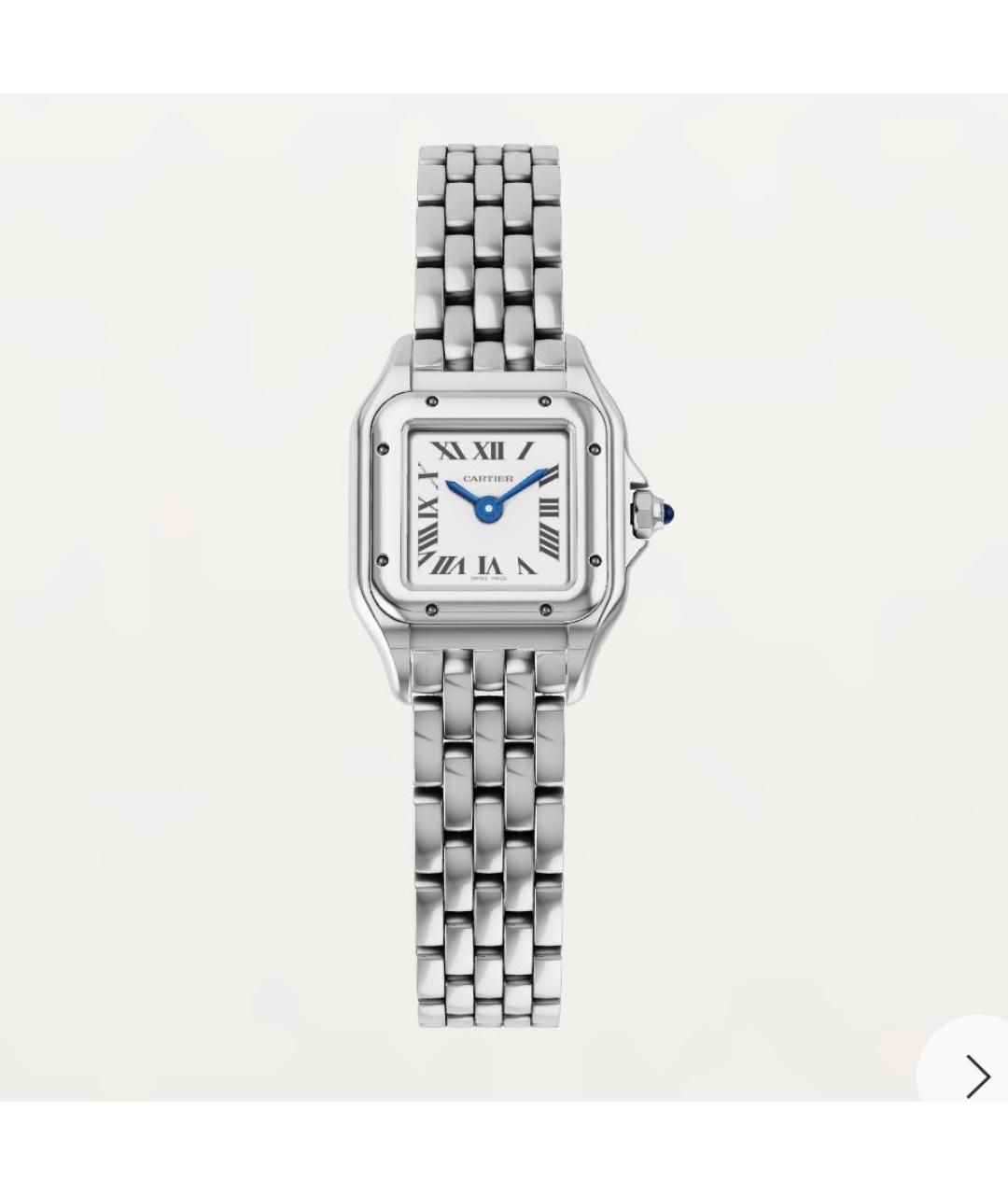 CARTIER Серебряные металлические часы, фото 4