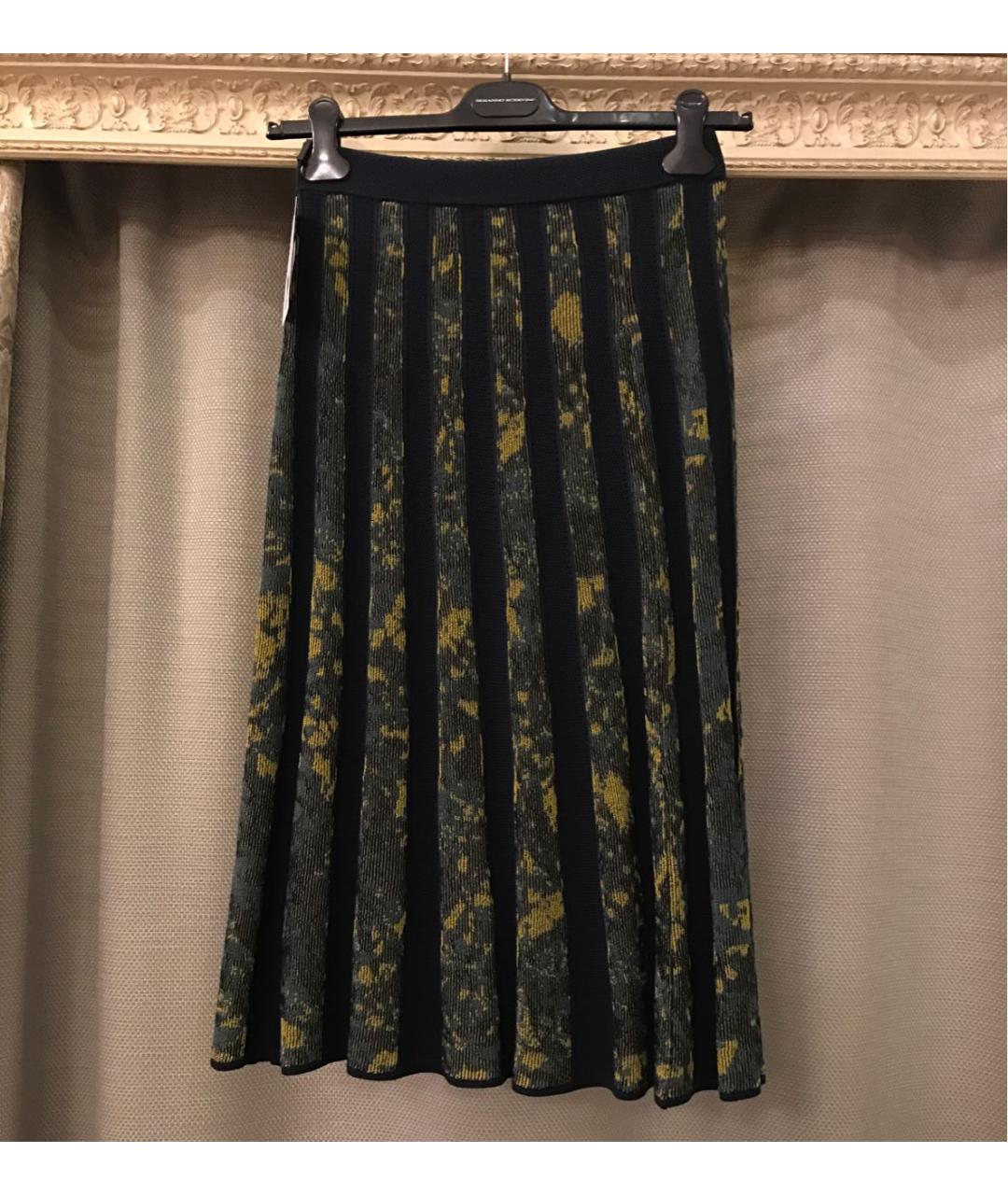 MISSONI Мульти вискозная юбка макси, фото 8