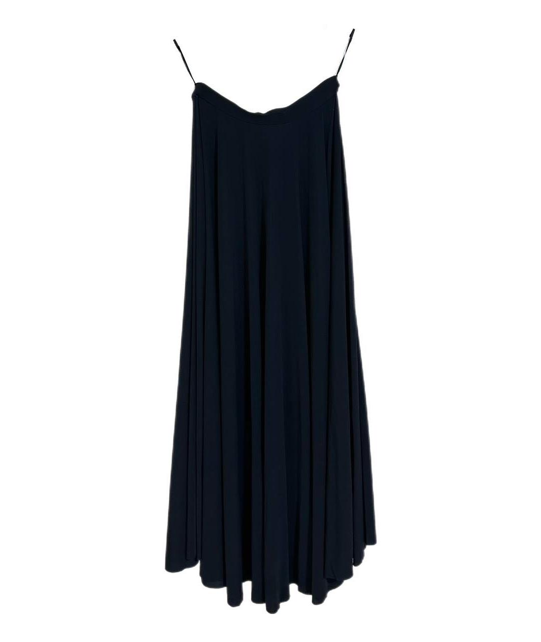 LANVIN Черная юбка макси, фото 5