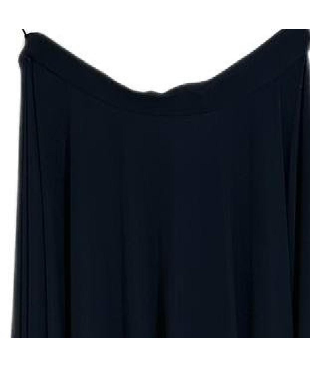 LANVIN Черная юбка макси, фото 3