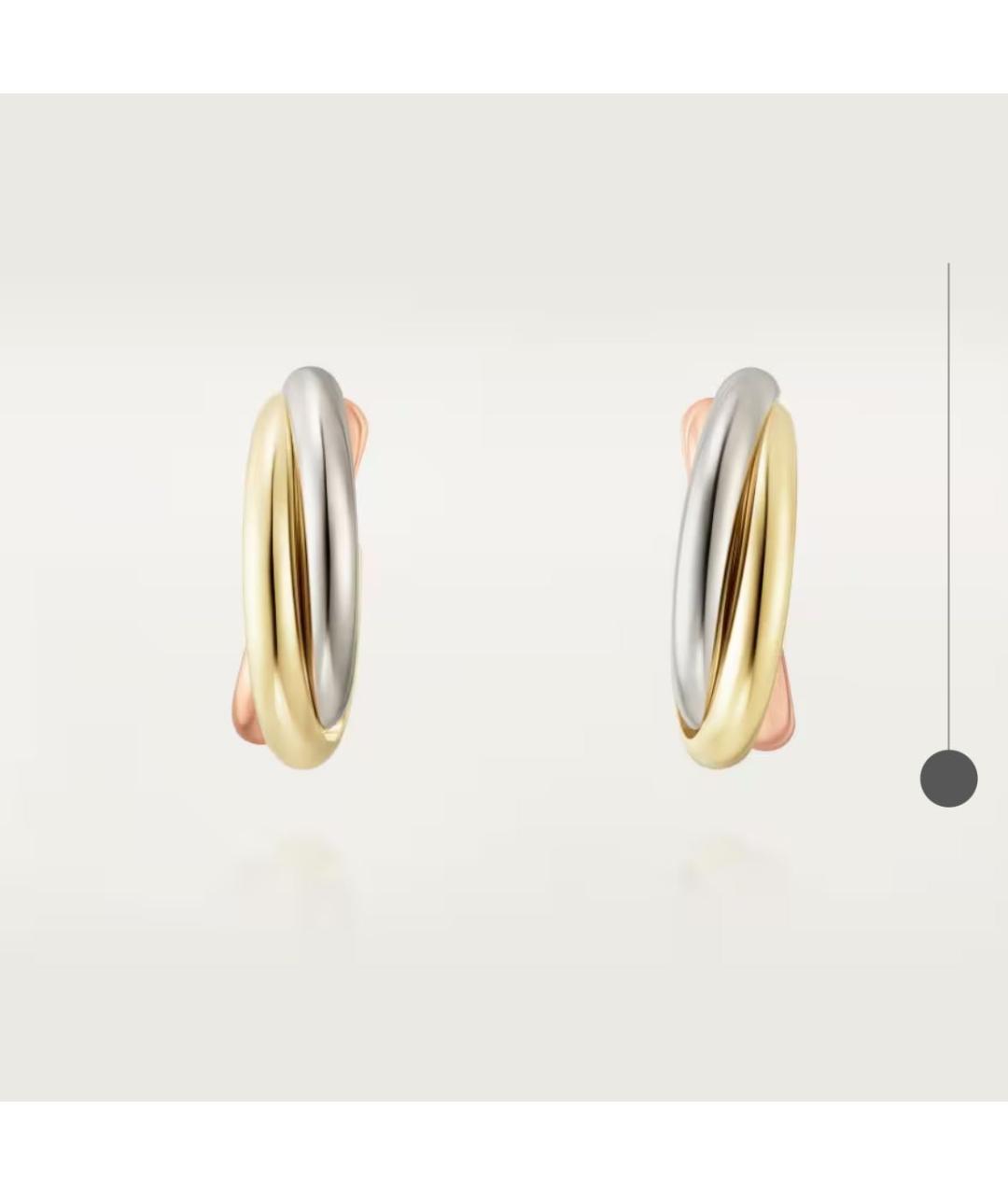 CARTIER Мульти серьги из желтого золота, фото 4