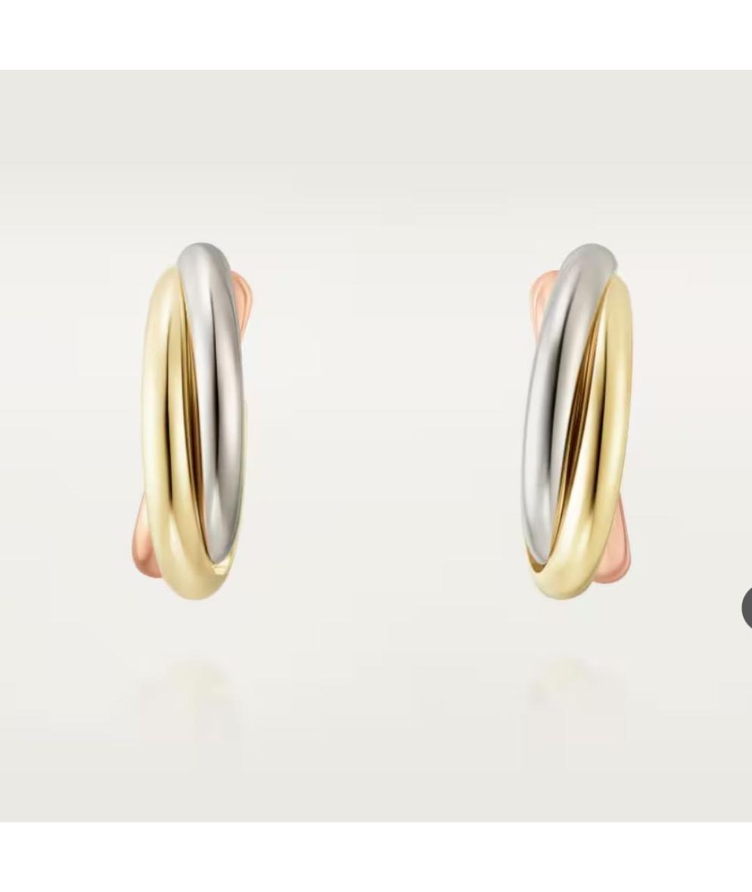 CARTIER Мульти серьги из желтого золота, фото 3