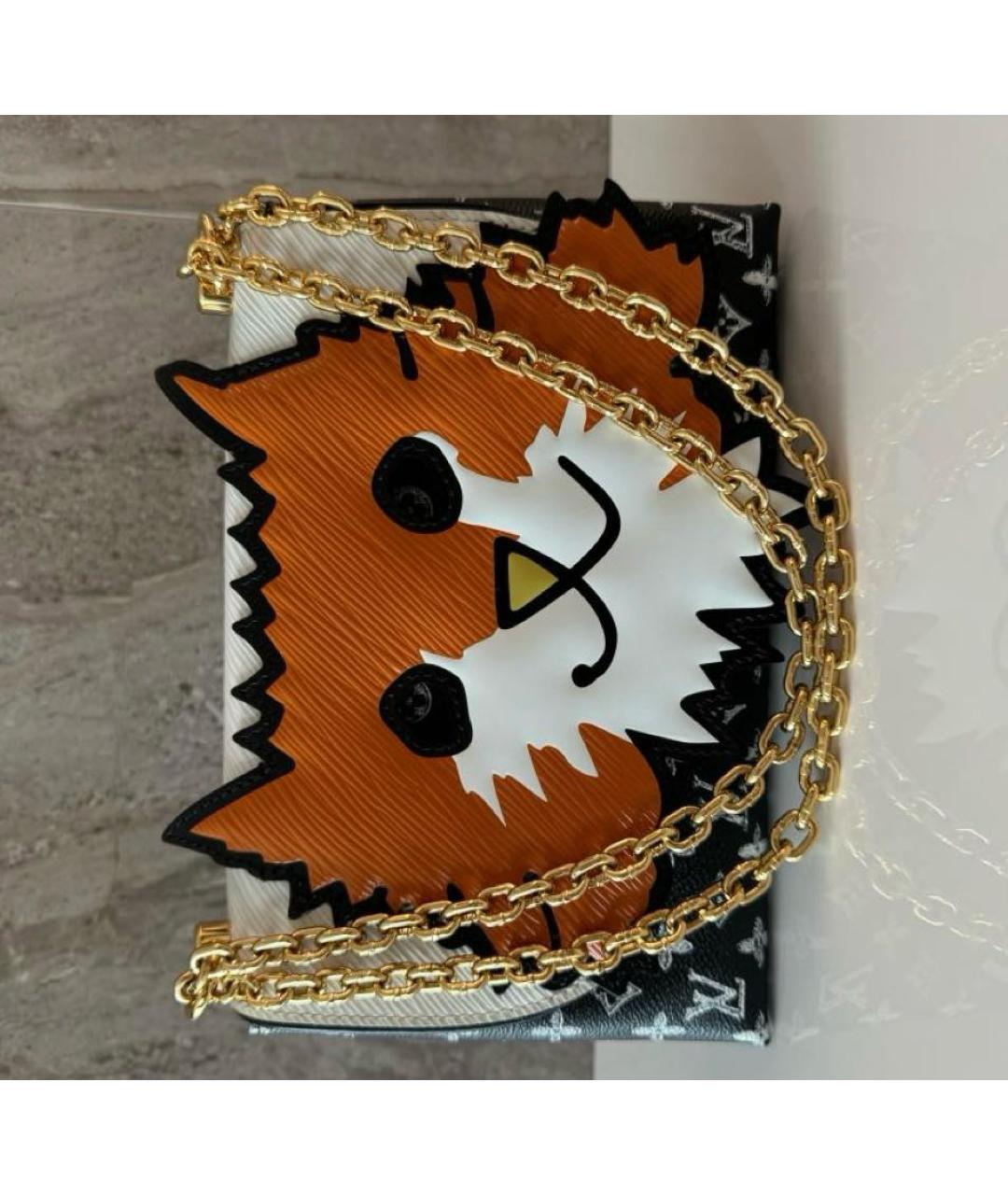 LOUIS VUITTON Кожаная сумка через плечо, фото 5