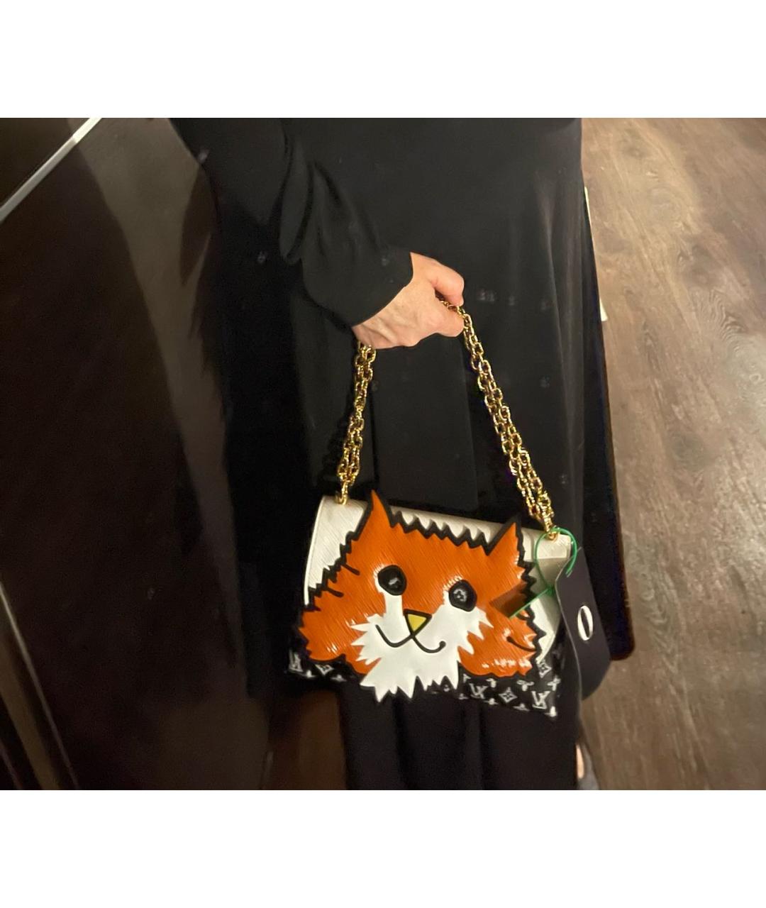 LOUIS VUITTON Кожаная сумка через плечо, фото 8