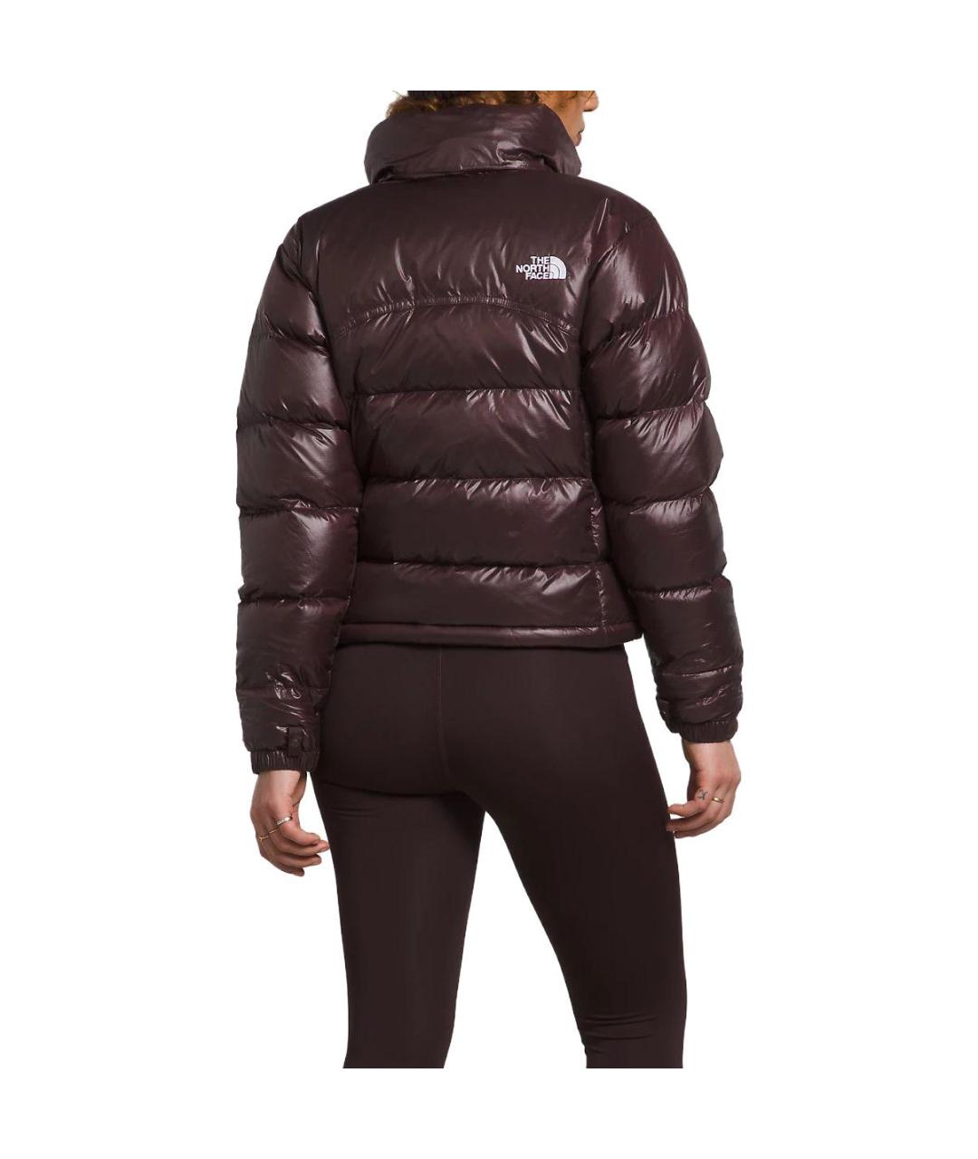 THE NORTH FACE Коричневая полиамидовая куртка, фото 5