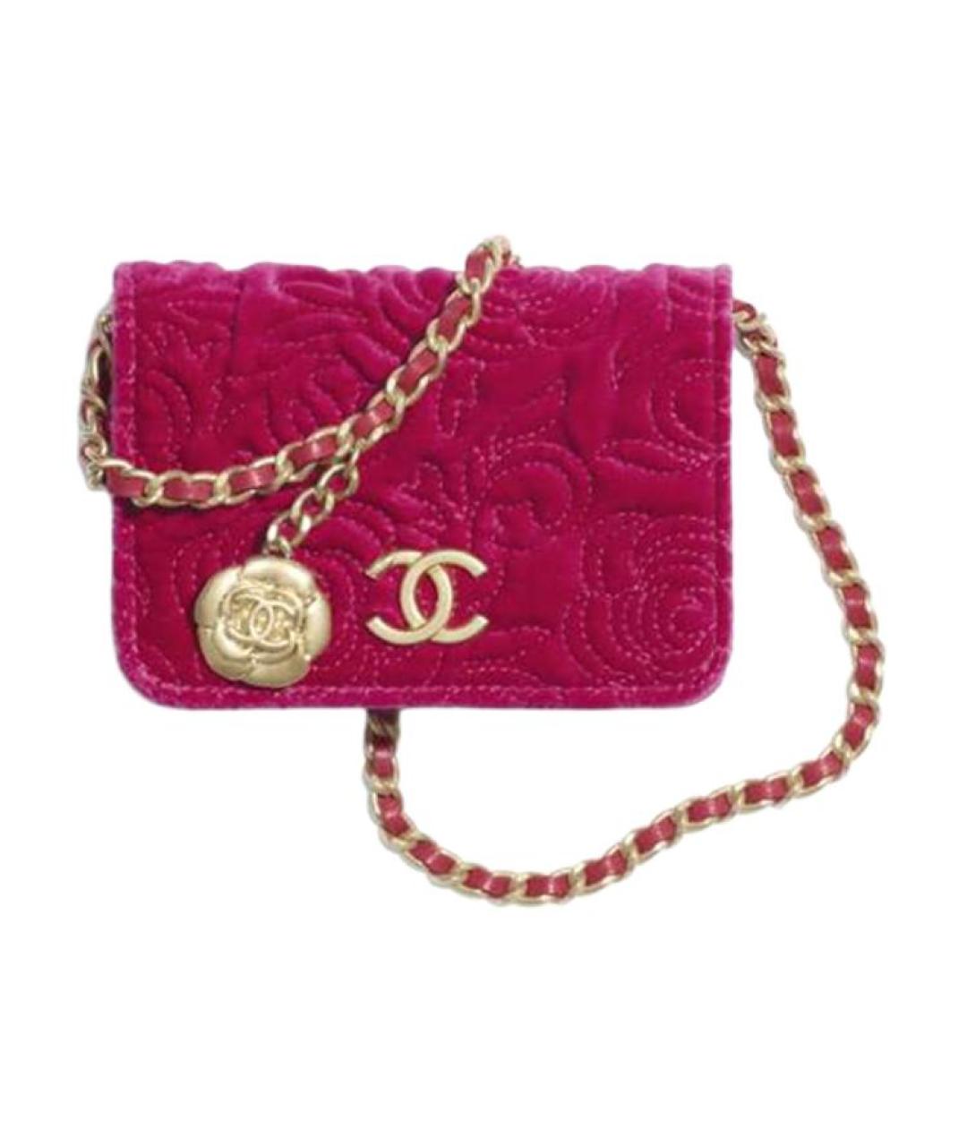 CHANEL Розовый кошелек, фото 1