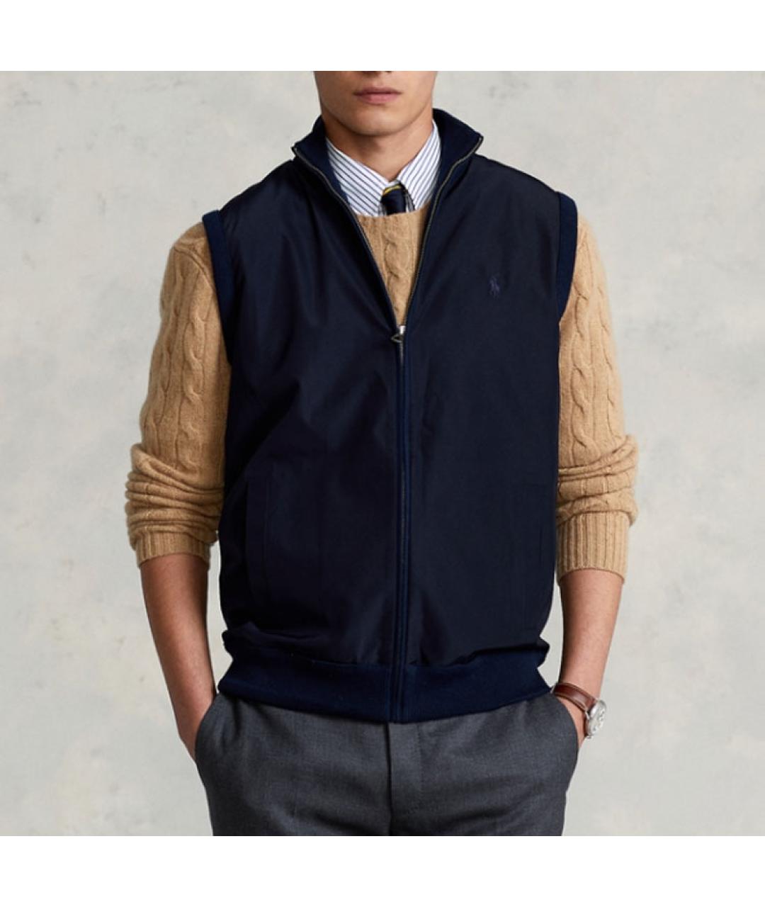 POLO RALPH LAUREN Темно-синий жилет, фото 3