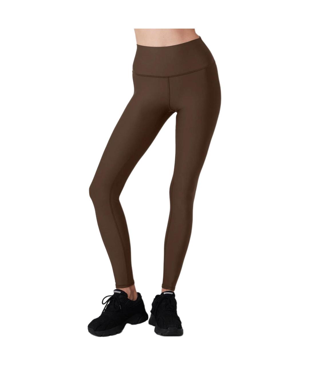 ALO YOGA Коричневые спортивные брюки и шорты, фото 3