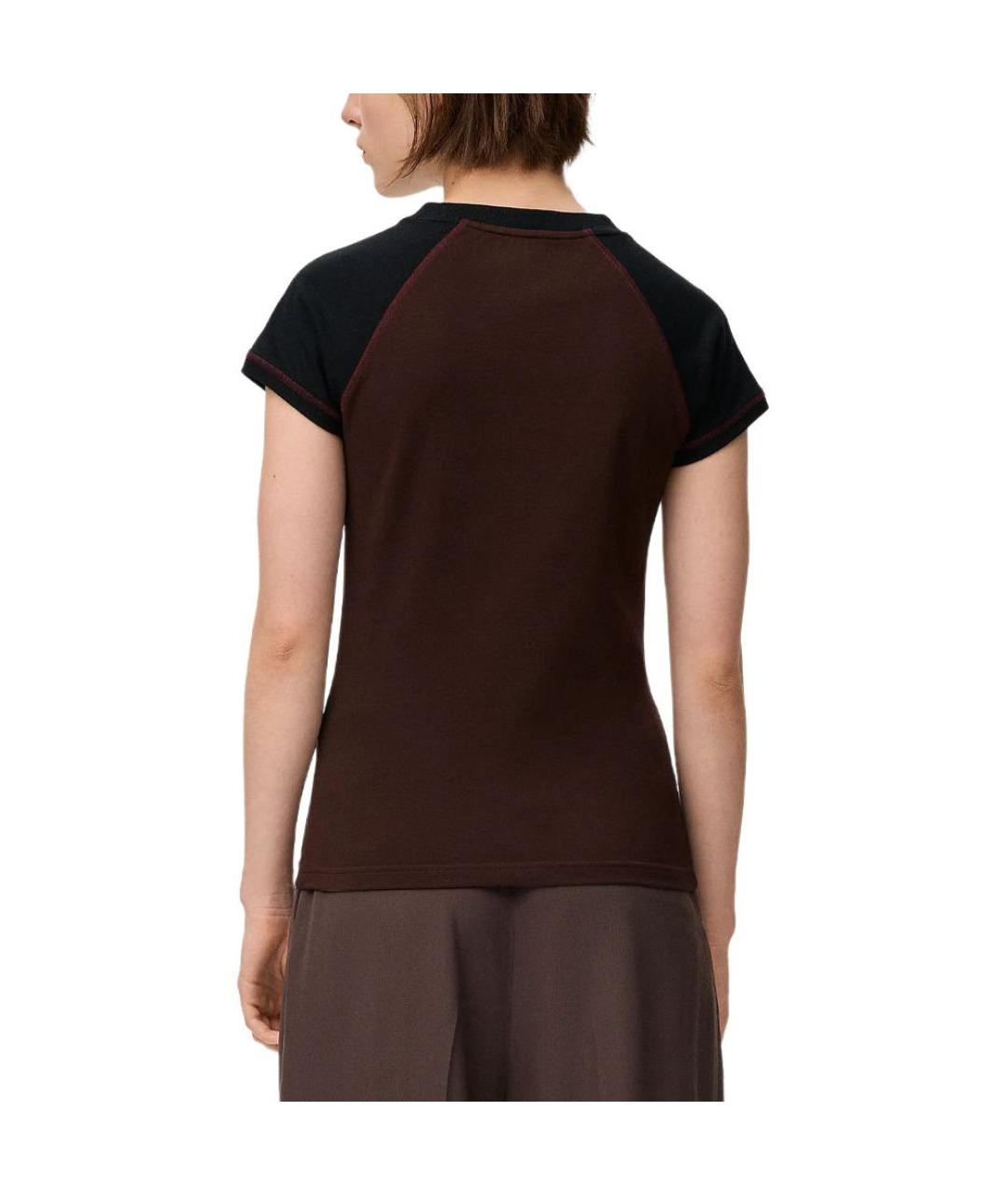 LOEWE Мульти хлопковая футболка, фото 4