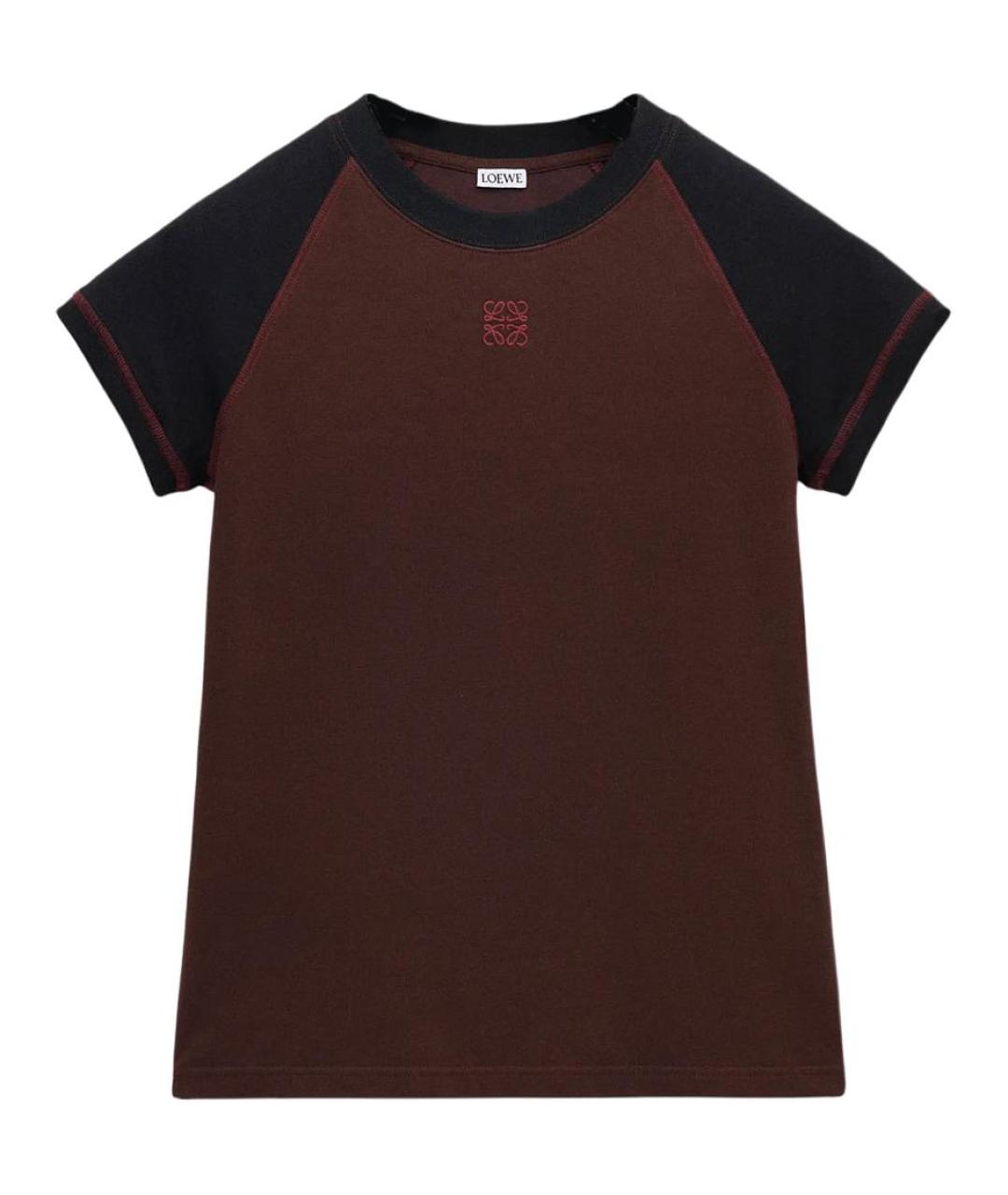 LOEWE Мульти хлопковая футболка, фото 1