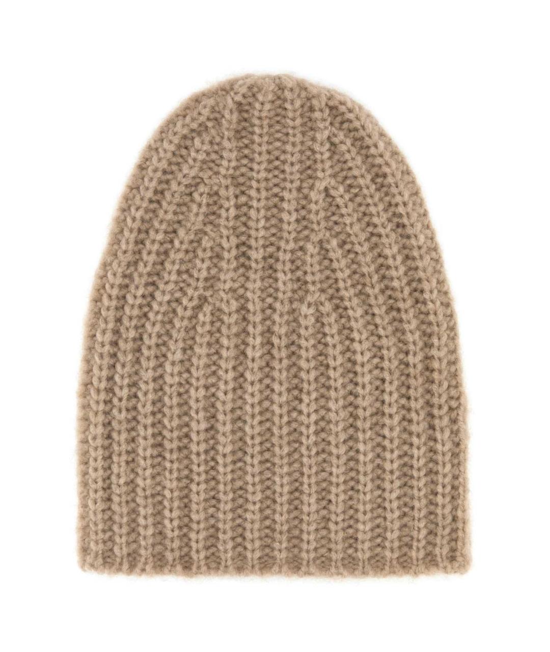 THE ROW Бежевая кашемировая шапка, фото 1