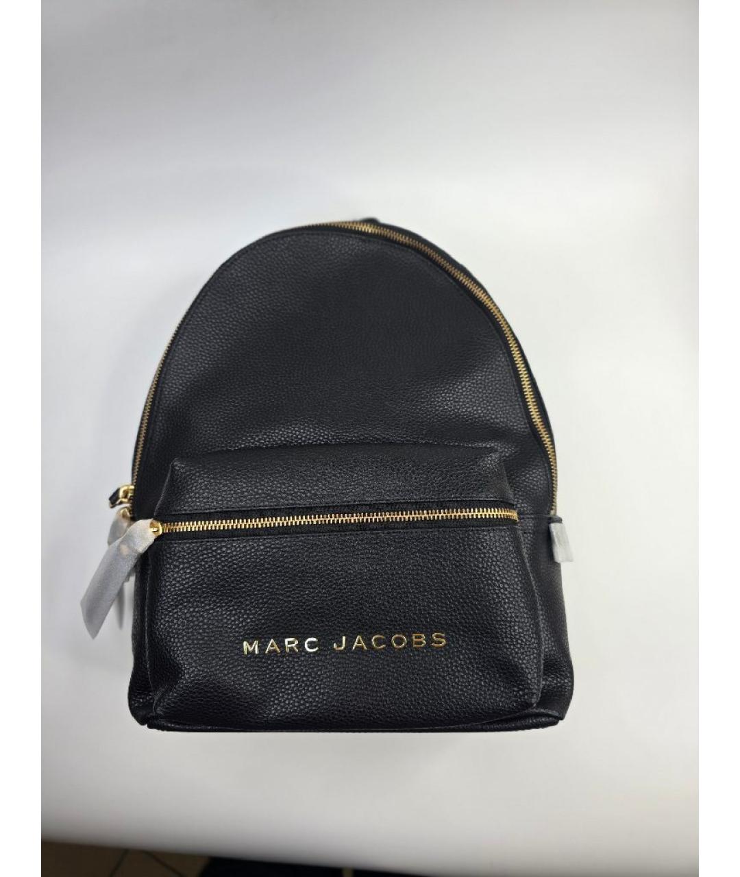 MARC JACOBS Черный кожаный рюкзак, фото 7