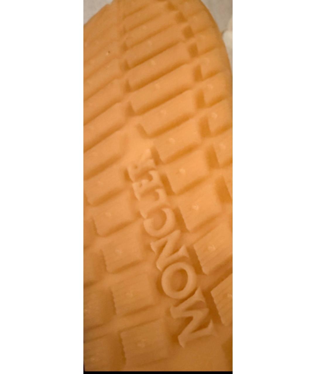 MONCLER Коричневые замшевые ботинки, фото 8