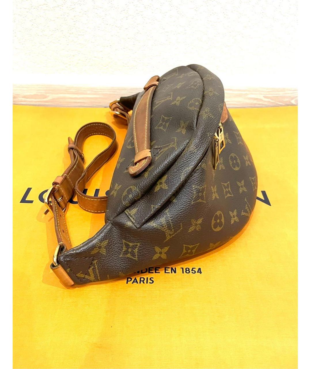 LOUIS VUITTON Коричневая сумка через плечо, фото 5