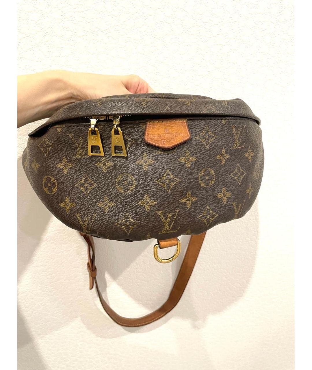 LOUIS VUITTON Коричневая сумка через плечо, фото 3