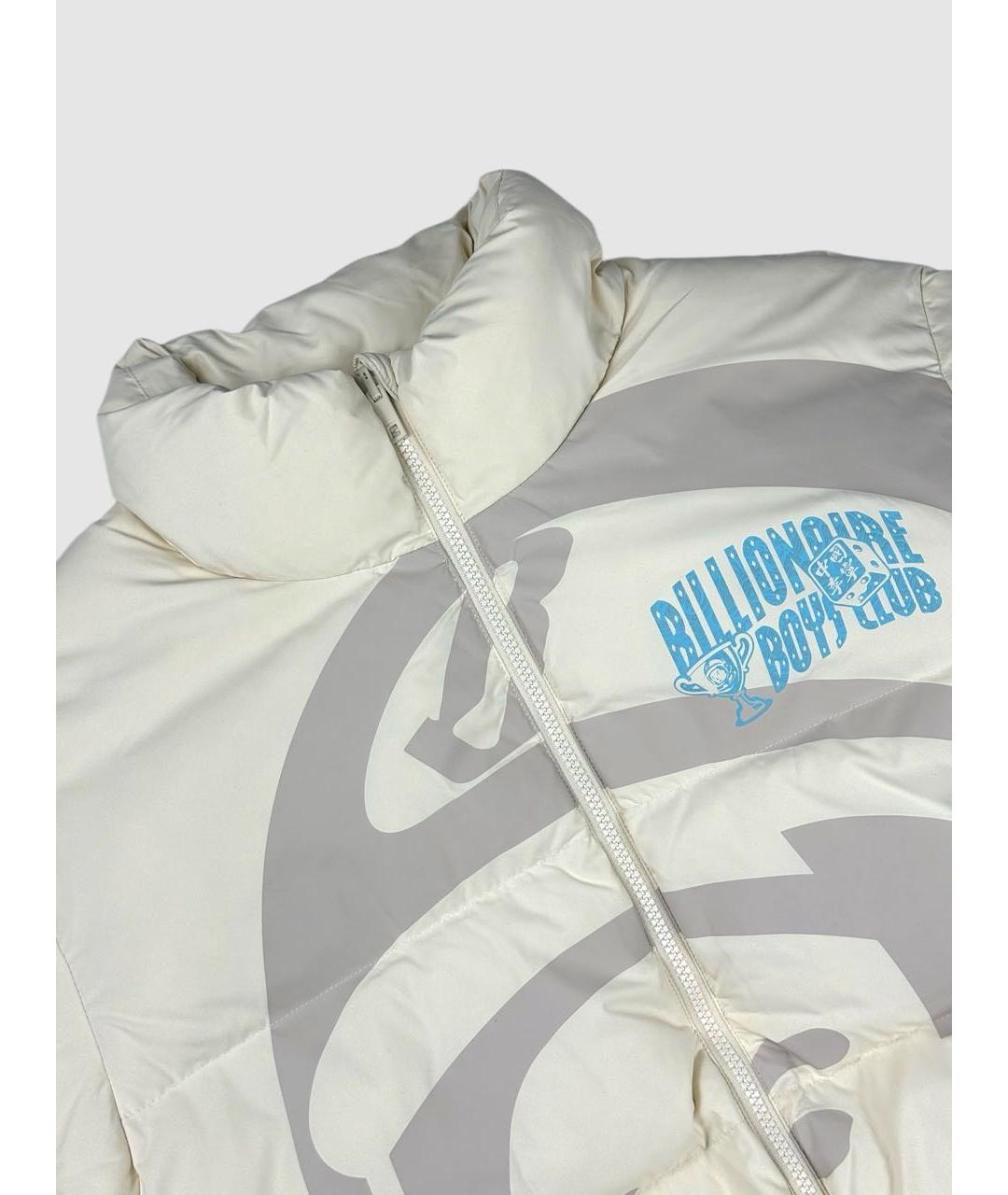 BILLIONAIRE BOYS CLUB Белый полиэстеровый пуховик, фото 3
