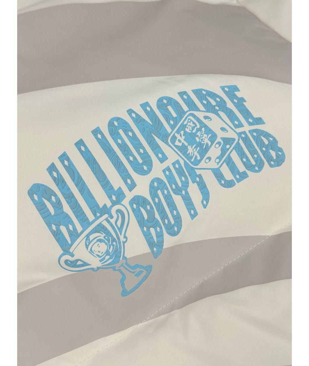 BILLIONAIRE BOYS CLUB Белый полиэстеровый пуховик, фото 5