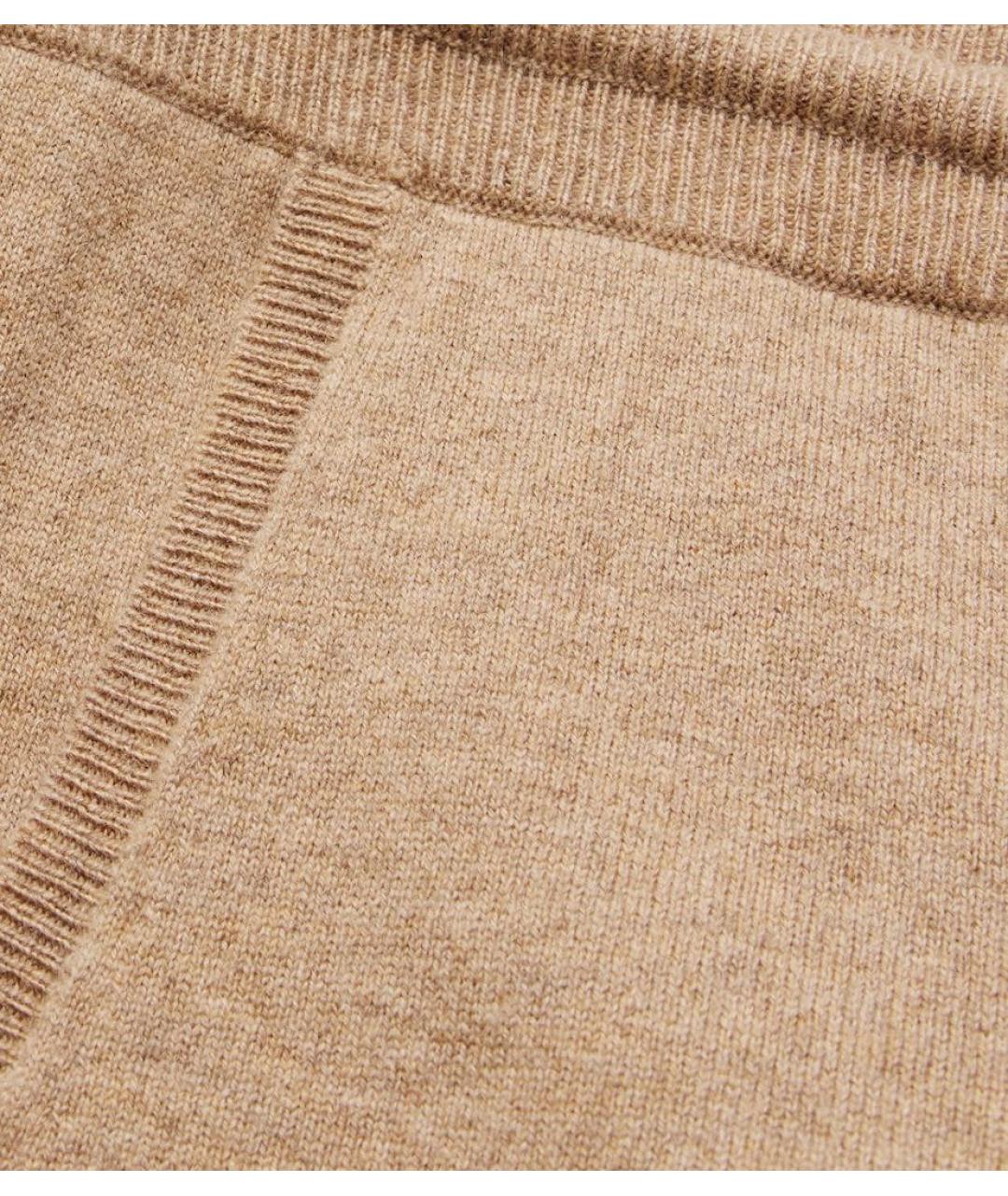 MAX MARA Бежевые прямые брюки, фото 6