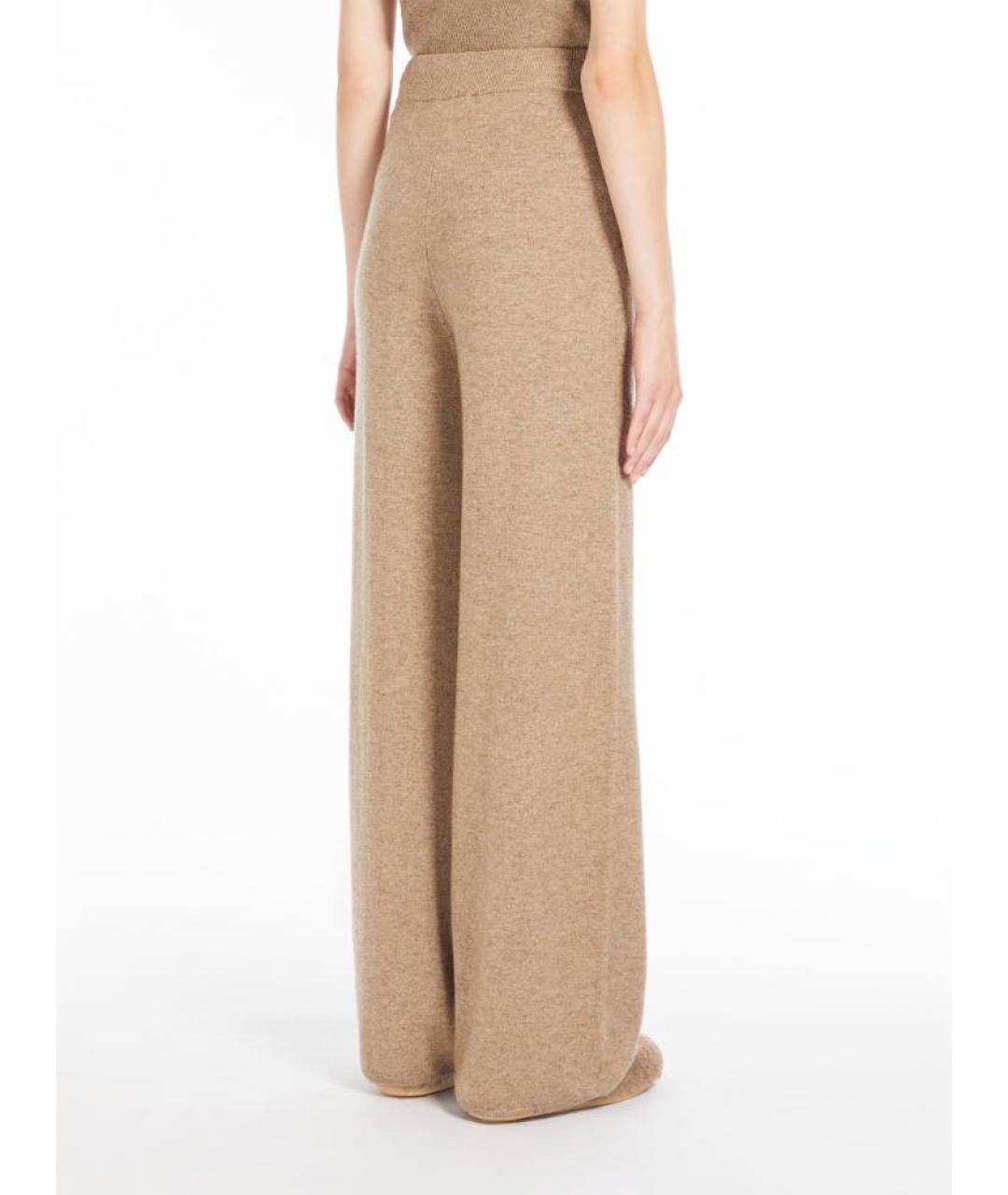 MAX MARA Бежевые прямые брюки, фото 7