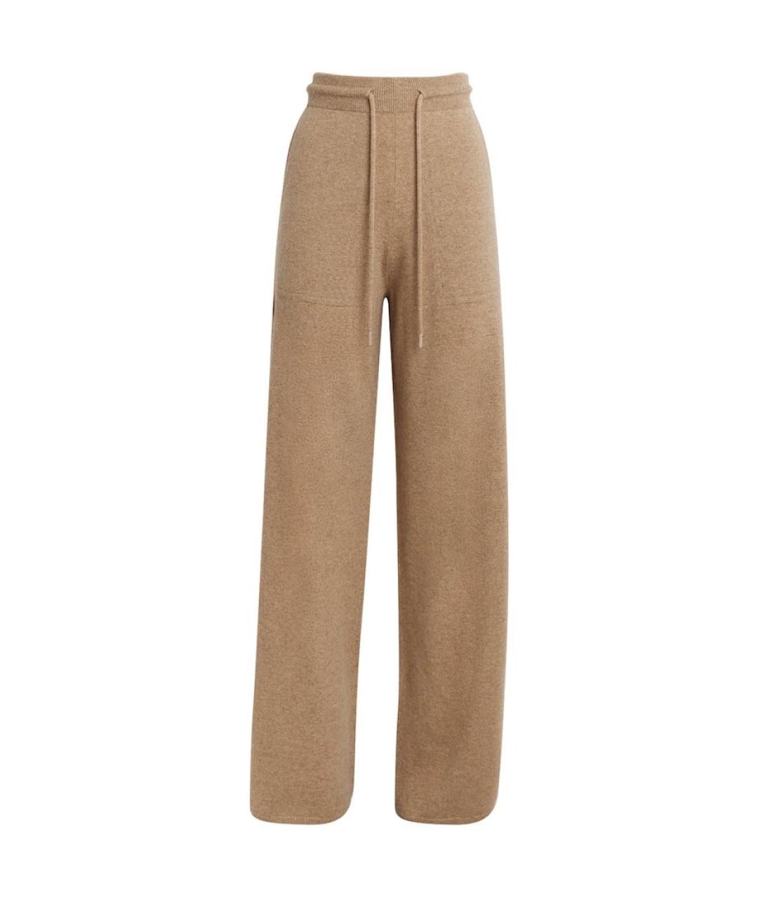 MAX MARA Бежевые прямые брюки, фото 2