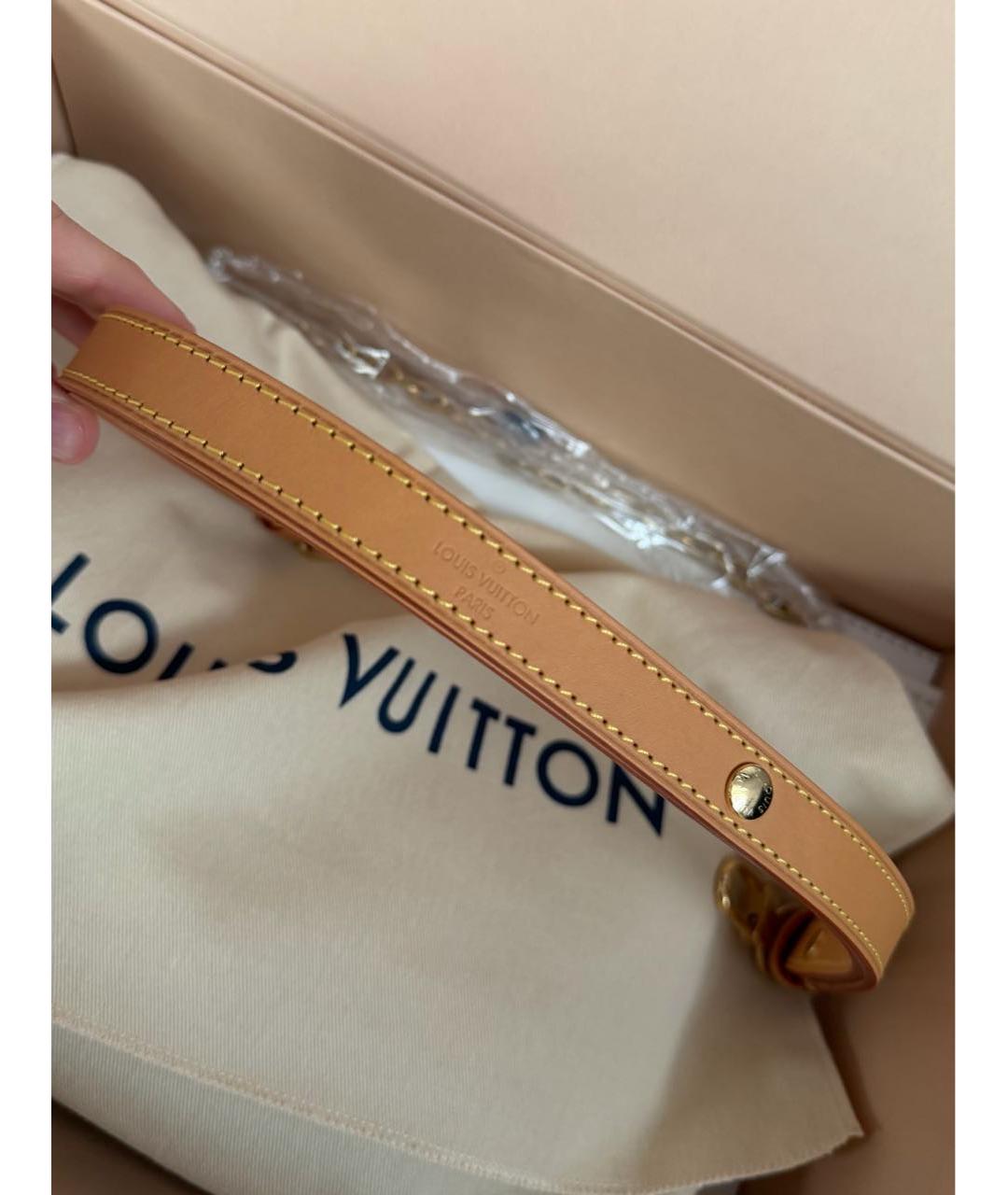 LOUIS VUITTON Коричневая сумка через плечо, фото 4