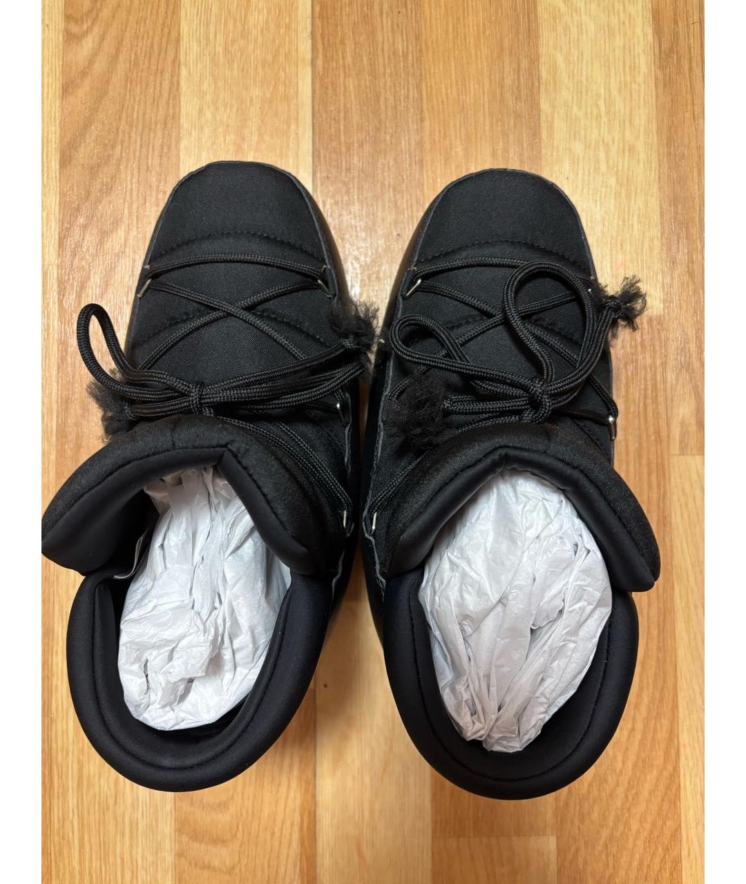 MOON BOOT Черные ботинки, фото 3