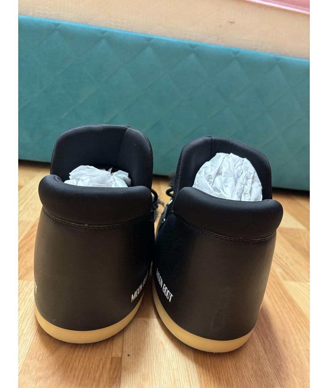 MOON BOOT Черные ботинки, фото 4