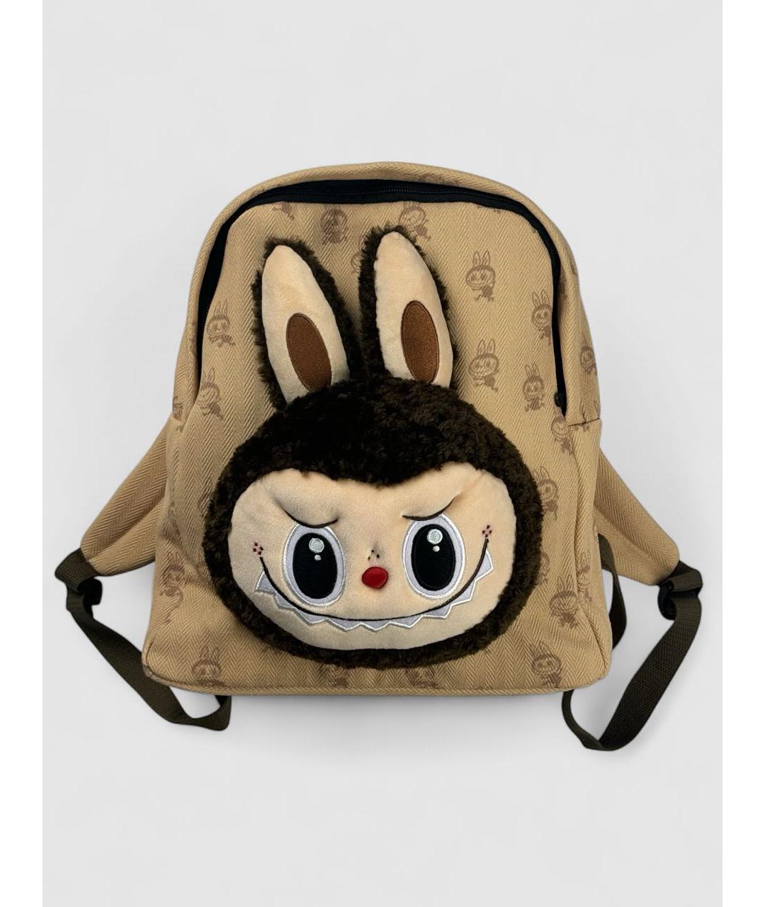 Labubu Коричневый тканевый рюкзак, фото 6