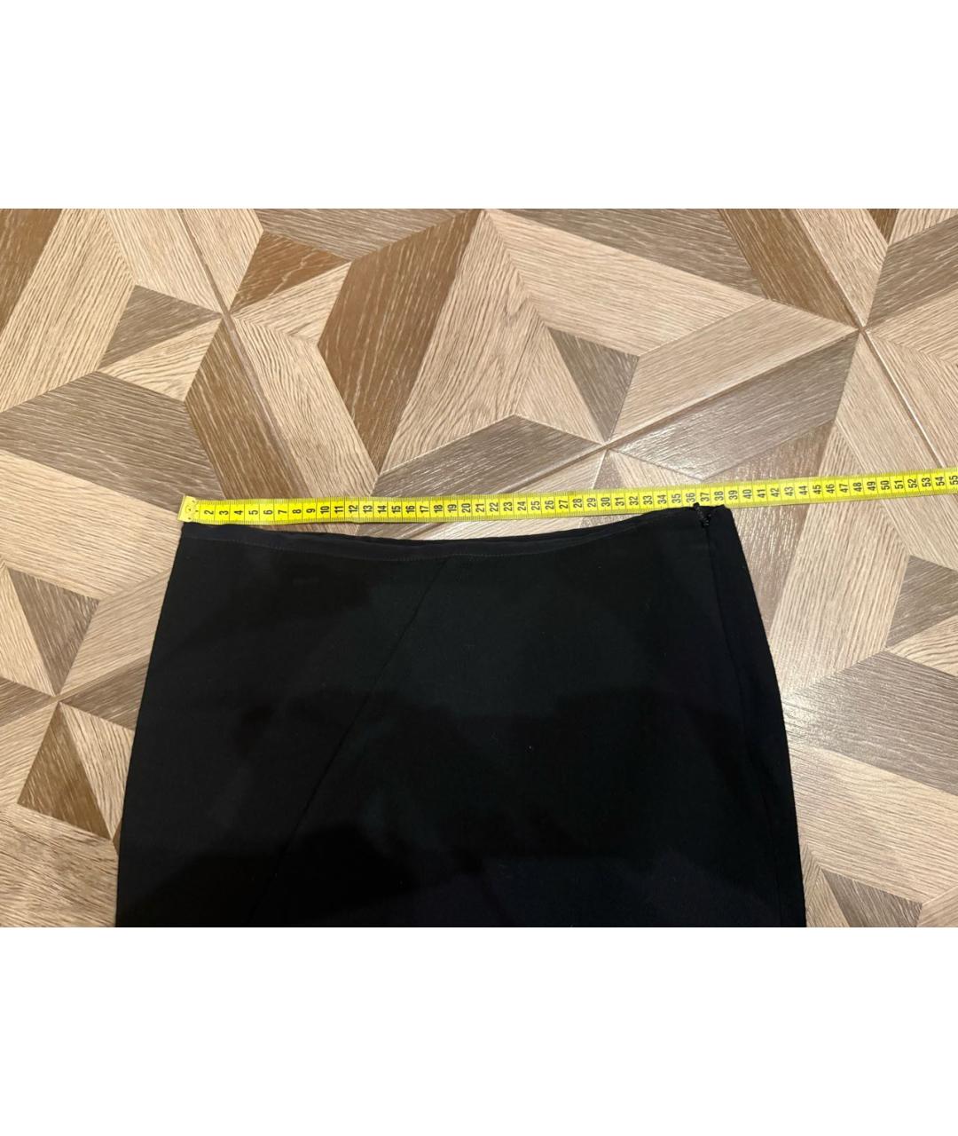 VERSACE Черная юбка мини, фото 7