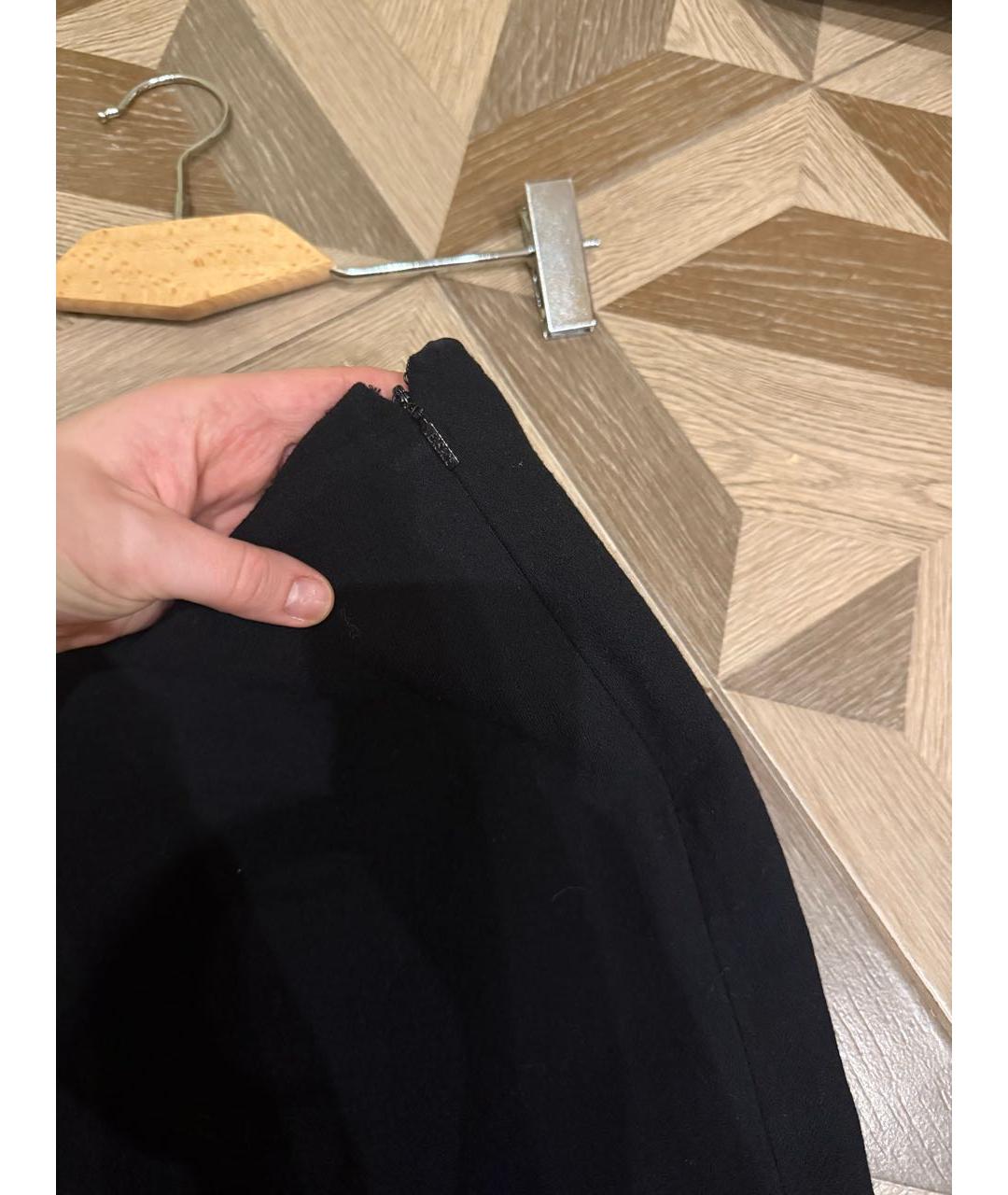 VERSACE Черная юбка мини, фото 5