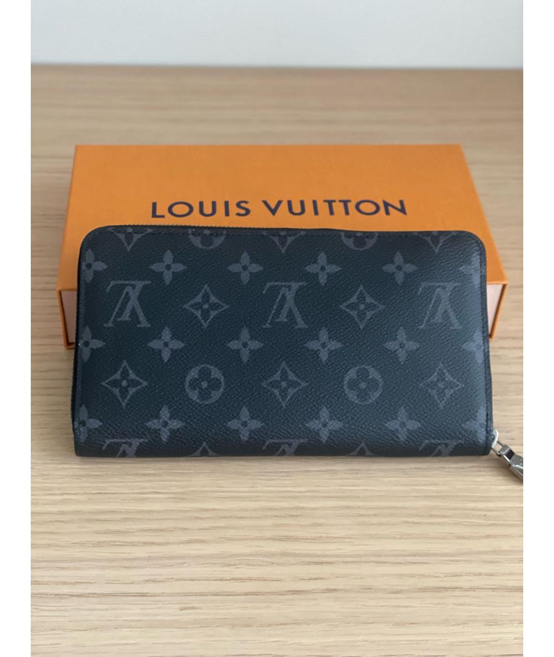 LOUIS VUITTON Черный кошелек, фото 5
