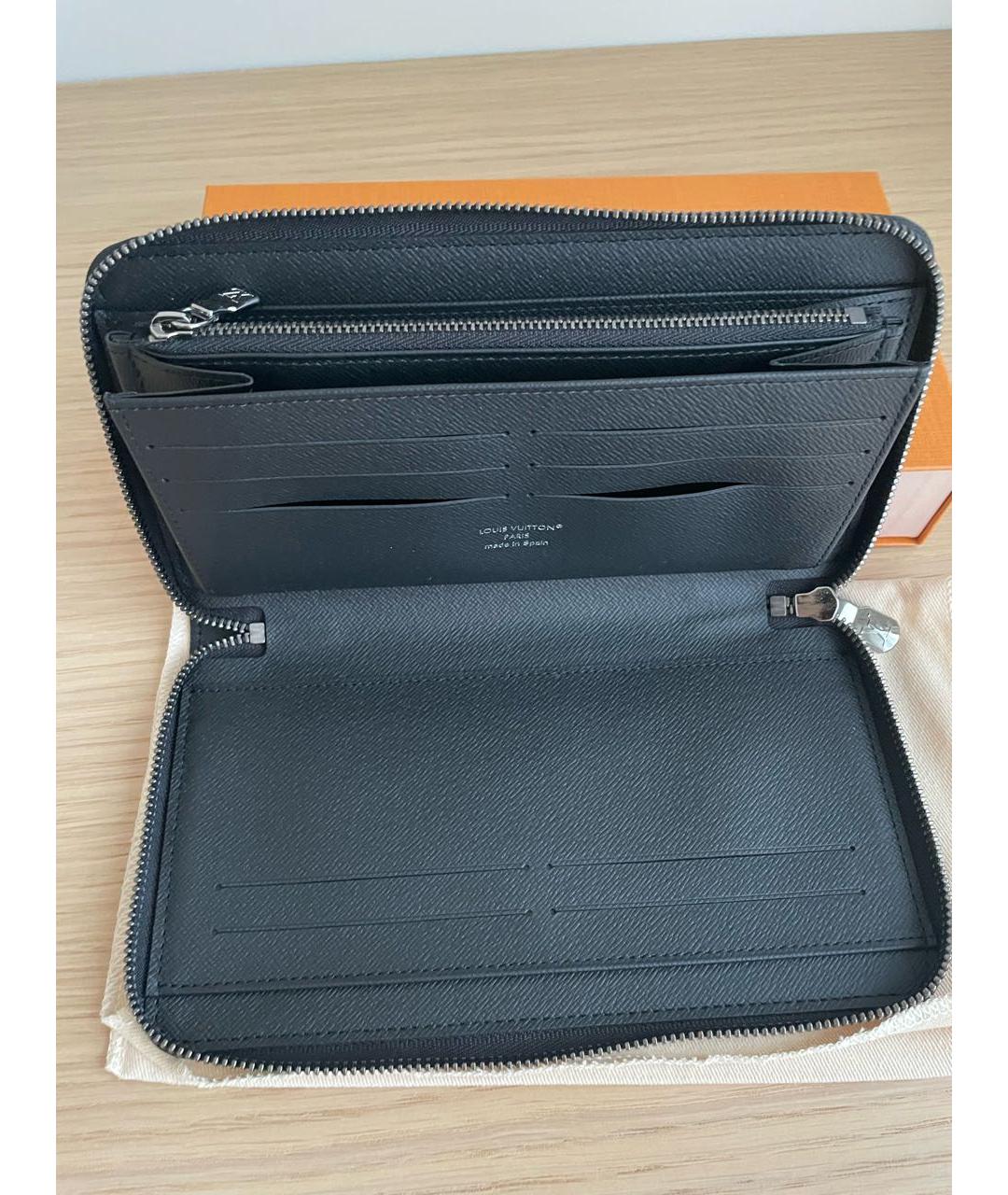 LOUIS VUITTON Черный кошелек, фото 3