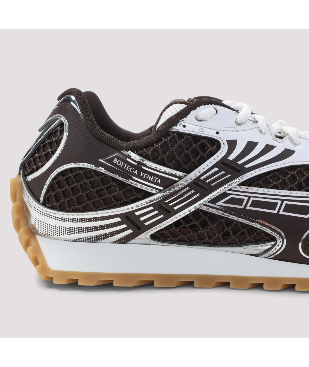 BOTTEGA VENETA Мульти синтетические низкие кроссовки / кеды, фото 5