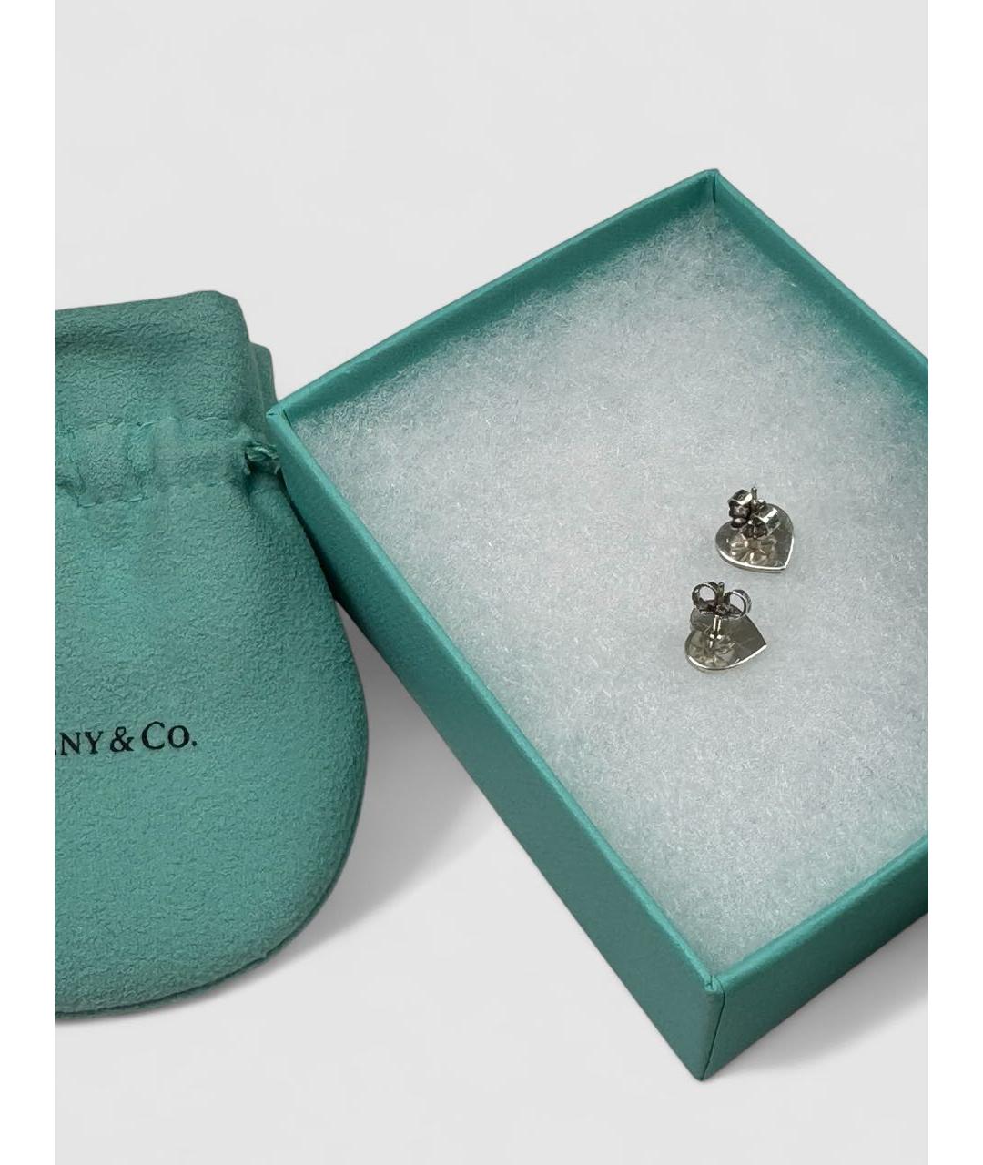 TIFFANY&CO Серебряные серебряные серьги, фото 3