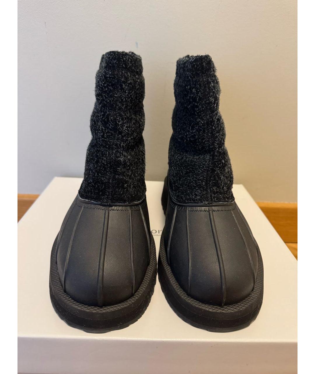 SUICOKE Черные замшевые высокие ботинки, фото 2