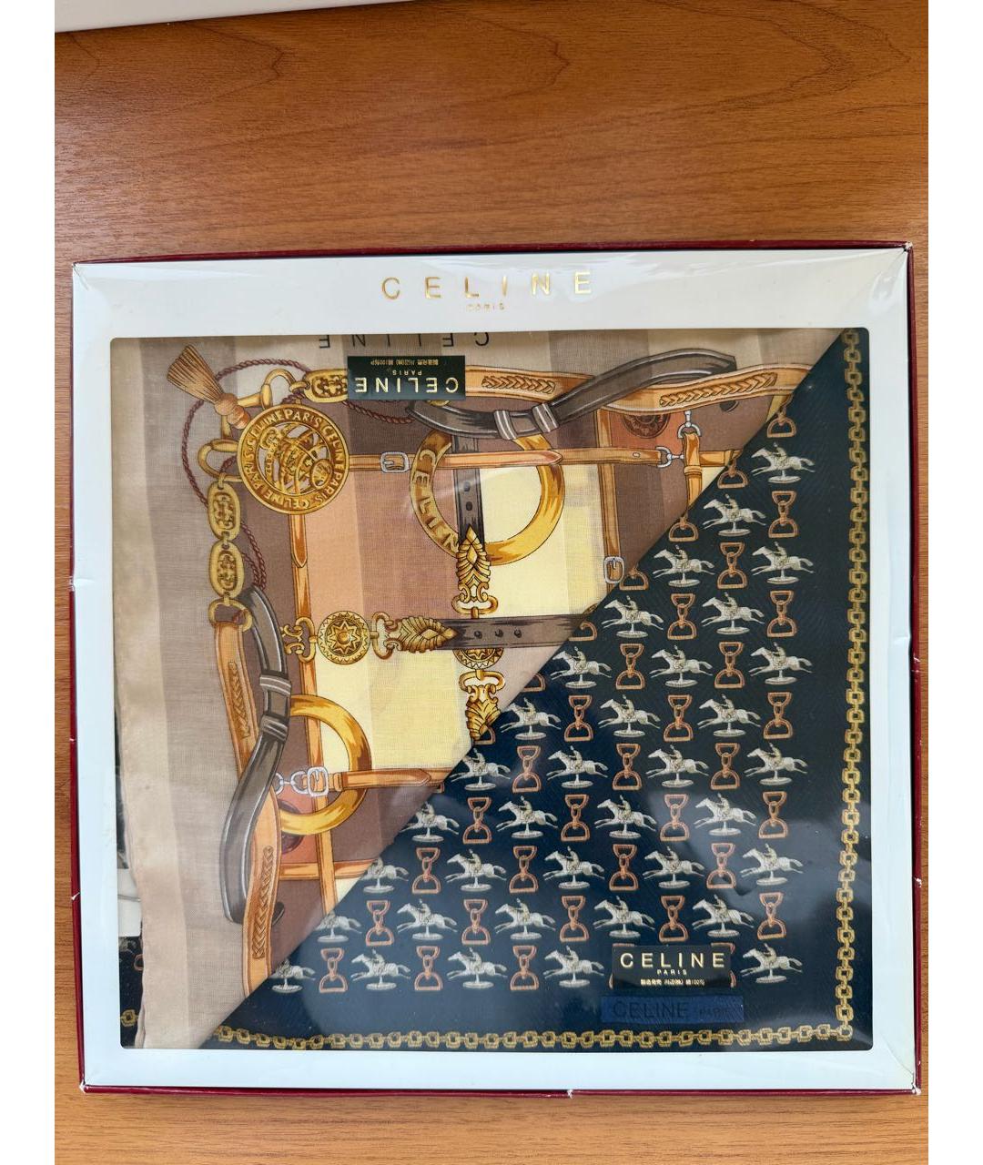 CELINE Мульти хлопковый платок, фото 2