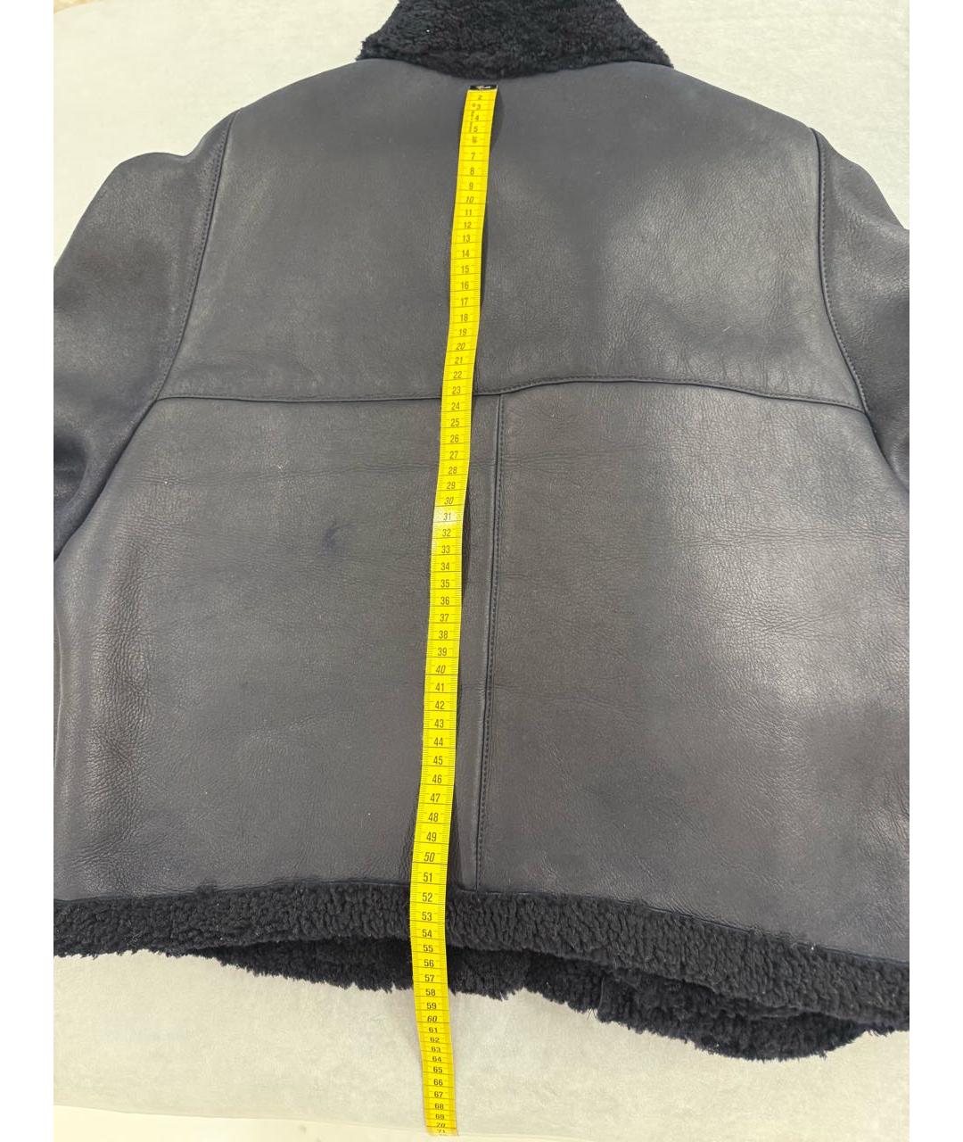 ETRO Черная кожаная дубленка, фото 7