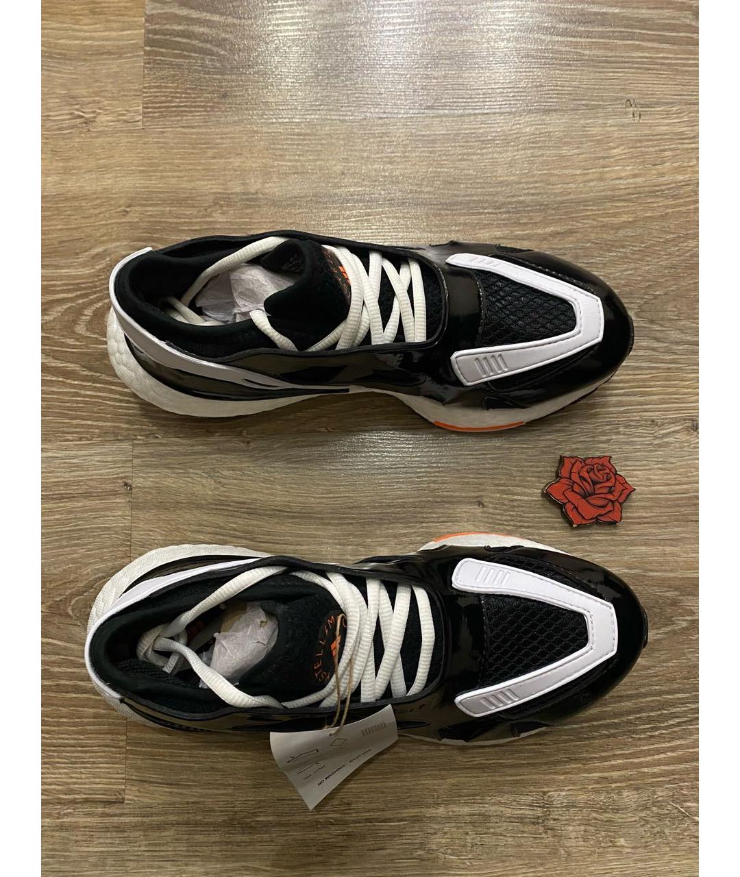 ADIDAS BY STELLA MCCARTNEY Черные текстильные кроссовки, фото 8