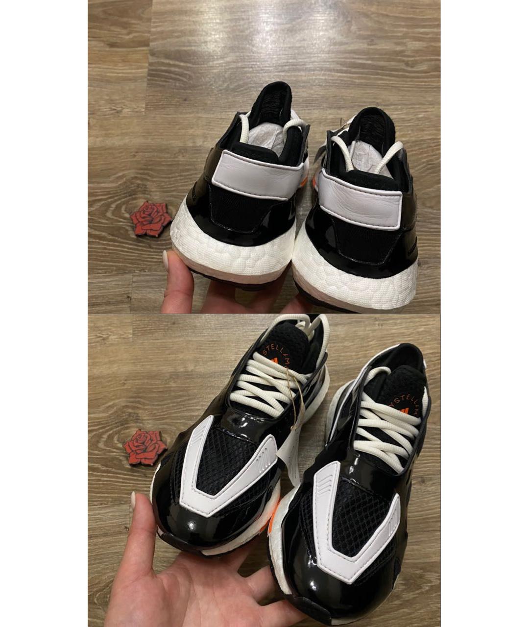 ADIDAS BY STELLA MCCARTNEY Черные текстильные кроссовки, фото 5