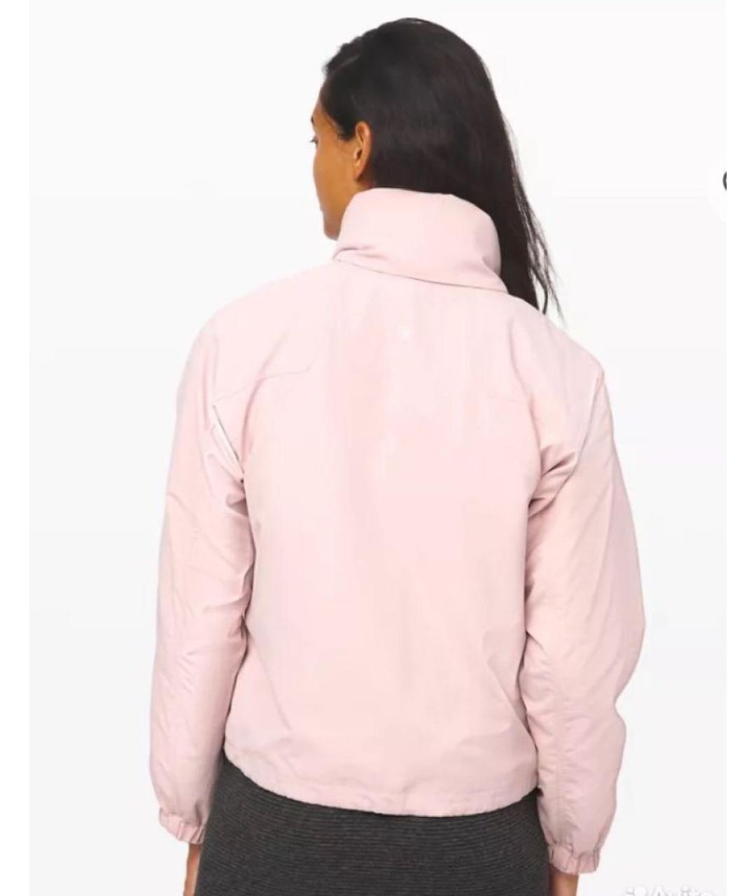 Lululemon Розовая полиэстеровая куртка, фото 7