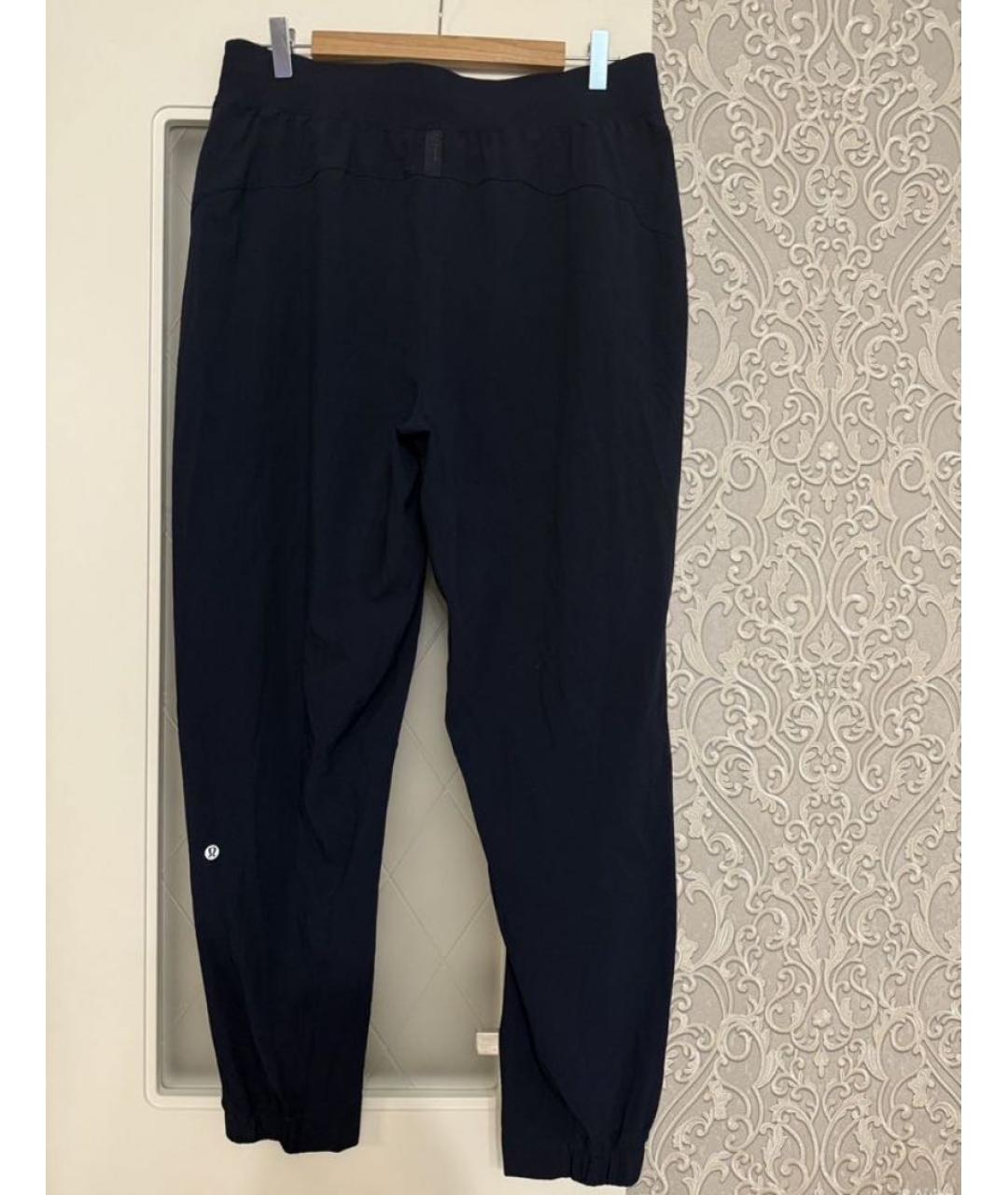 Lululemon Темно-синие полиэстеровые бриджи, фото 2