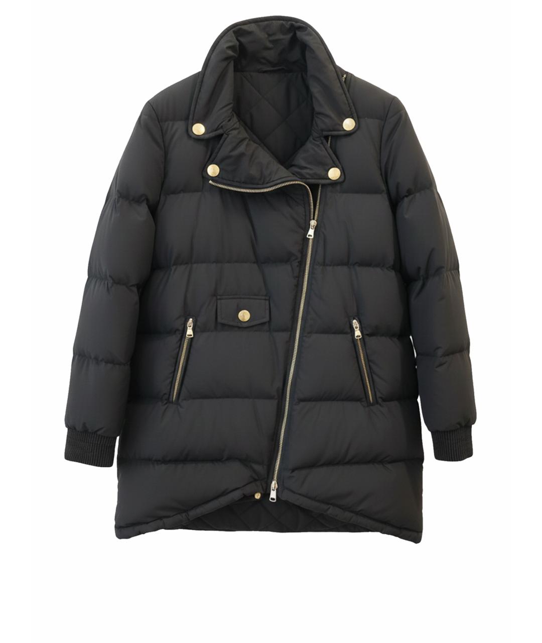 BOUTIQUE MOSCHINO Черная полиамидовая куртка, фото 1