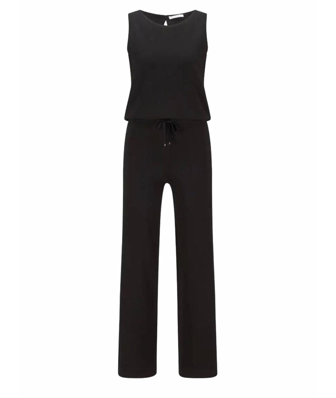 HUGO BOSS Черный вискозный комбинезон, фото 1