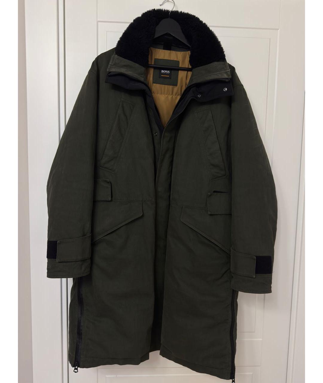 HUGO BOSS Хаки парка, фото 7
